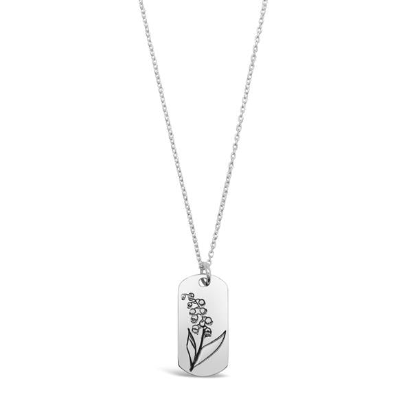 Birth Flower Necklace