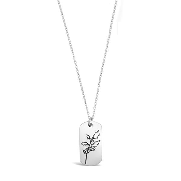 Birth Flower Necklace