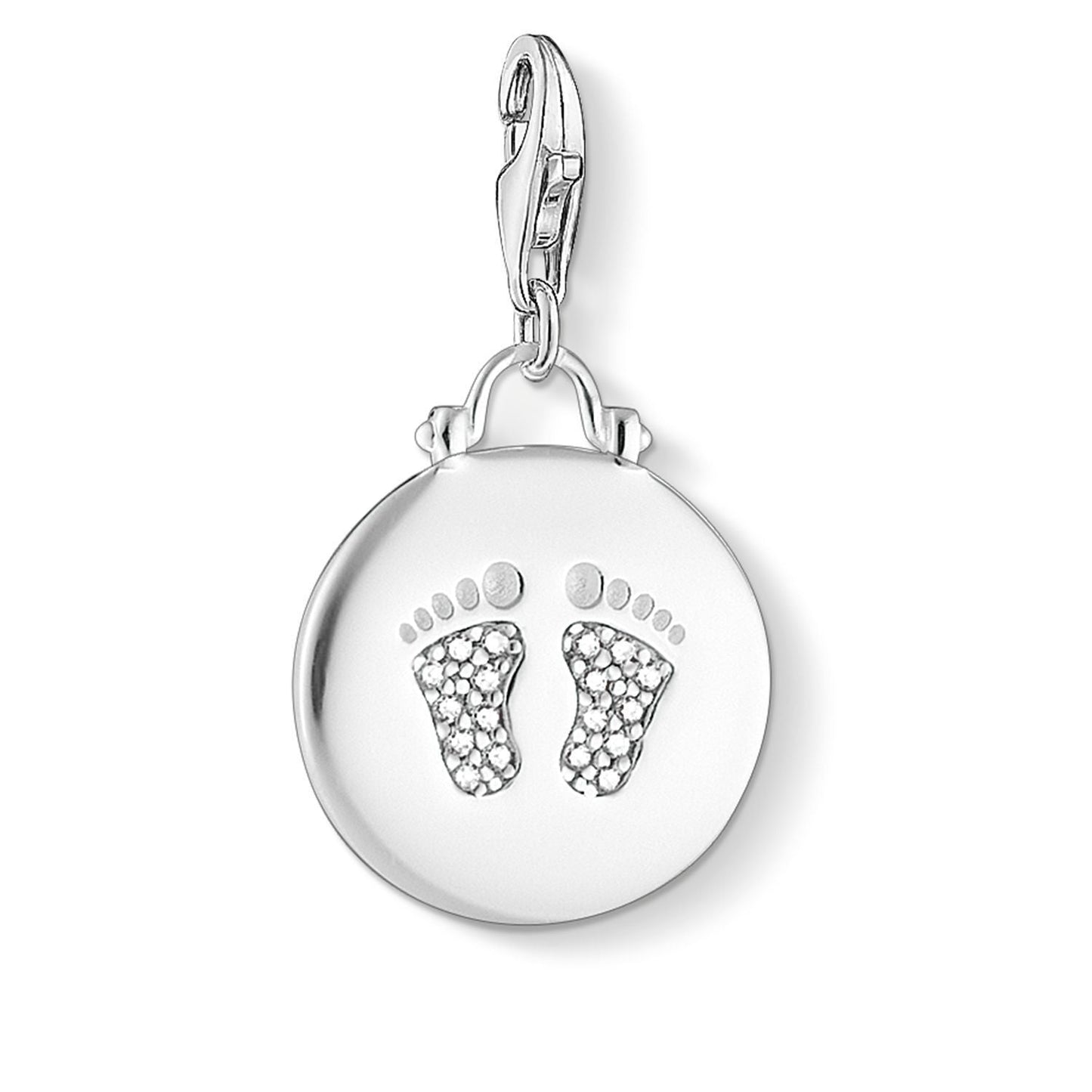 Thomas Sabo Disc Baby Footprint Charm
