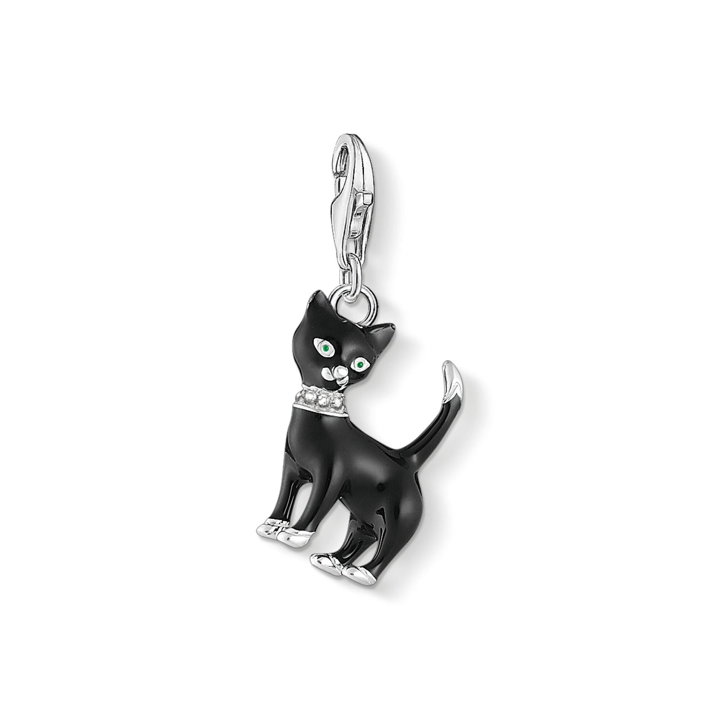 Thomas Sabo Black Cat Charm