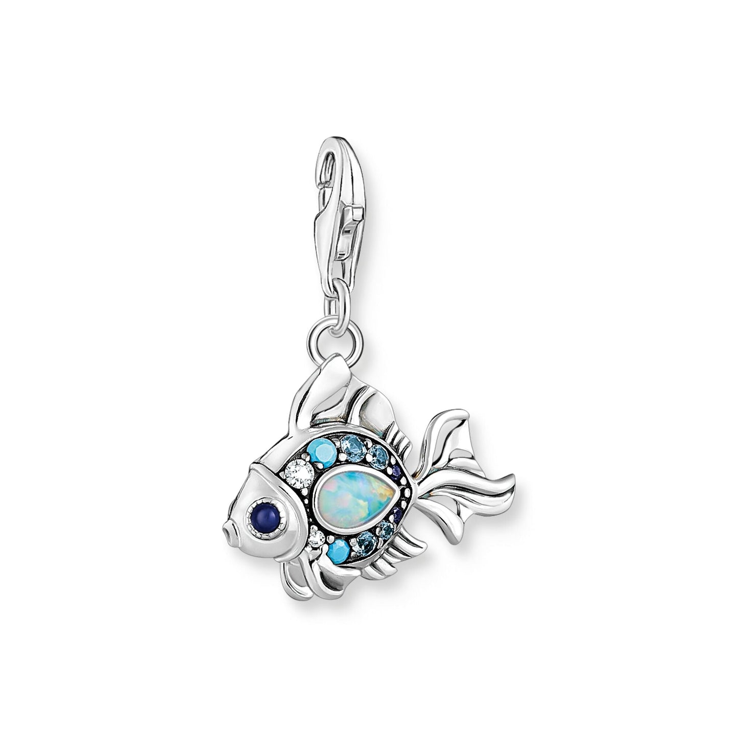 Thomas Sabo Fish With Blue Stones Charm