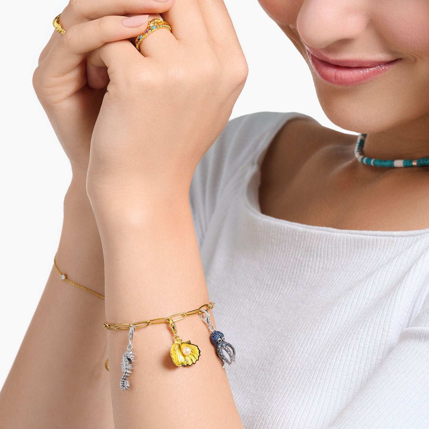 Thomas Sabo Octopus Charm
