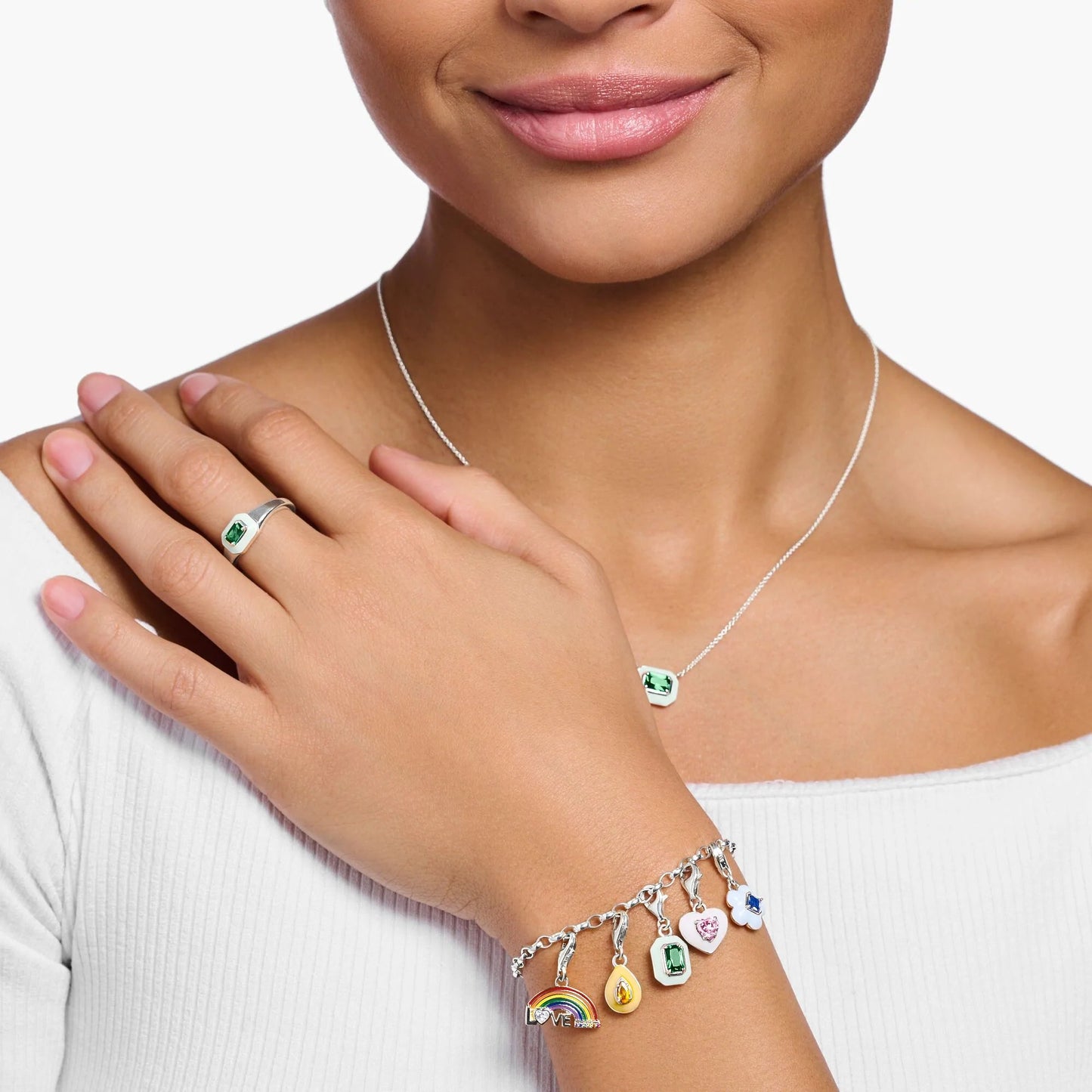 Thomas Sabo Rainbow Charm