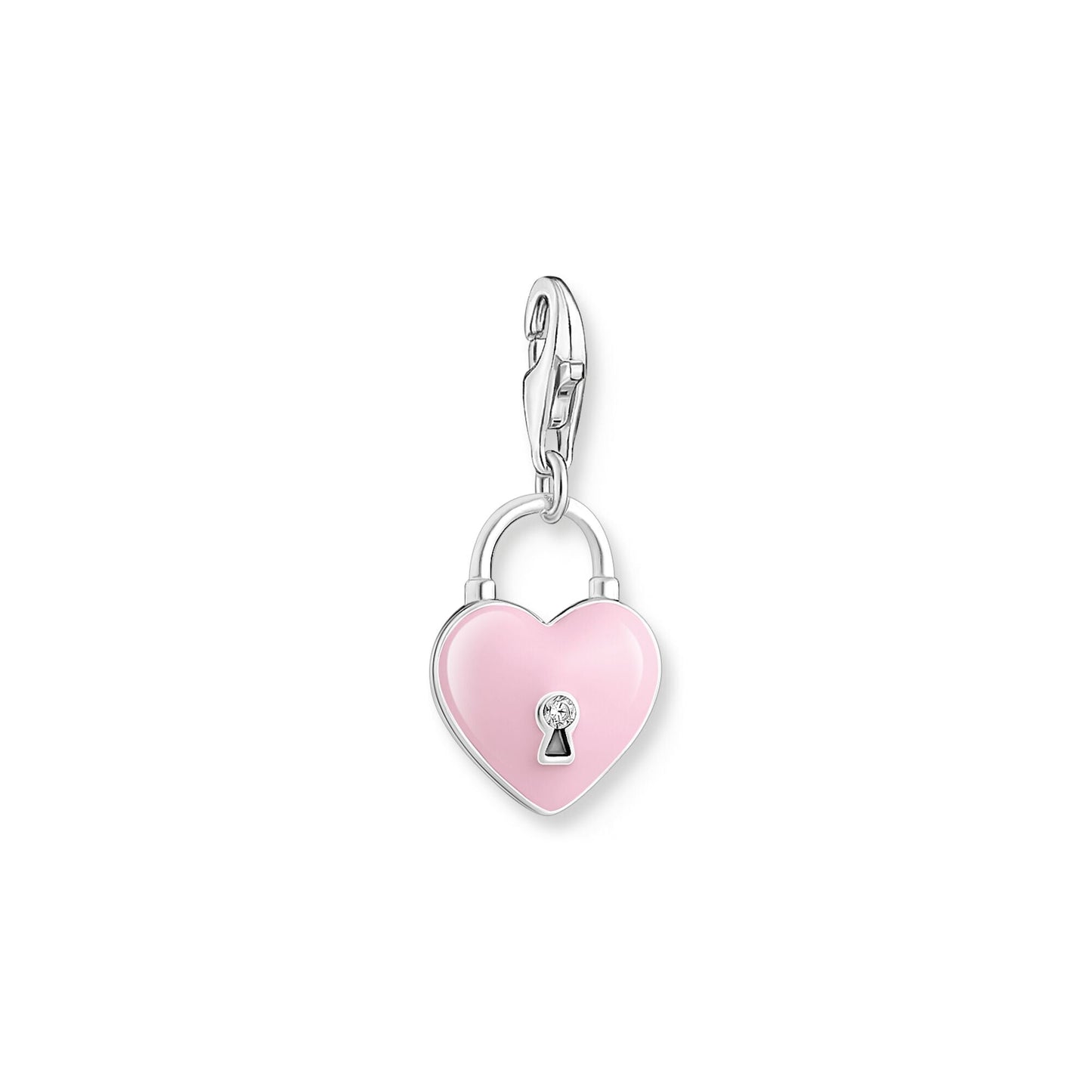 Thomas Sabo Pink Heart Padlock Charm