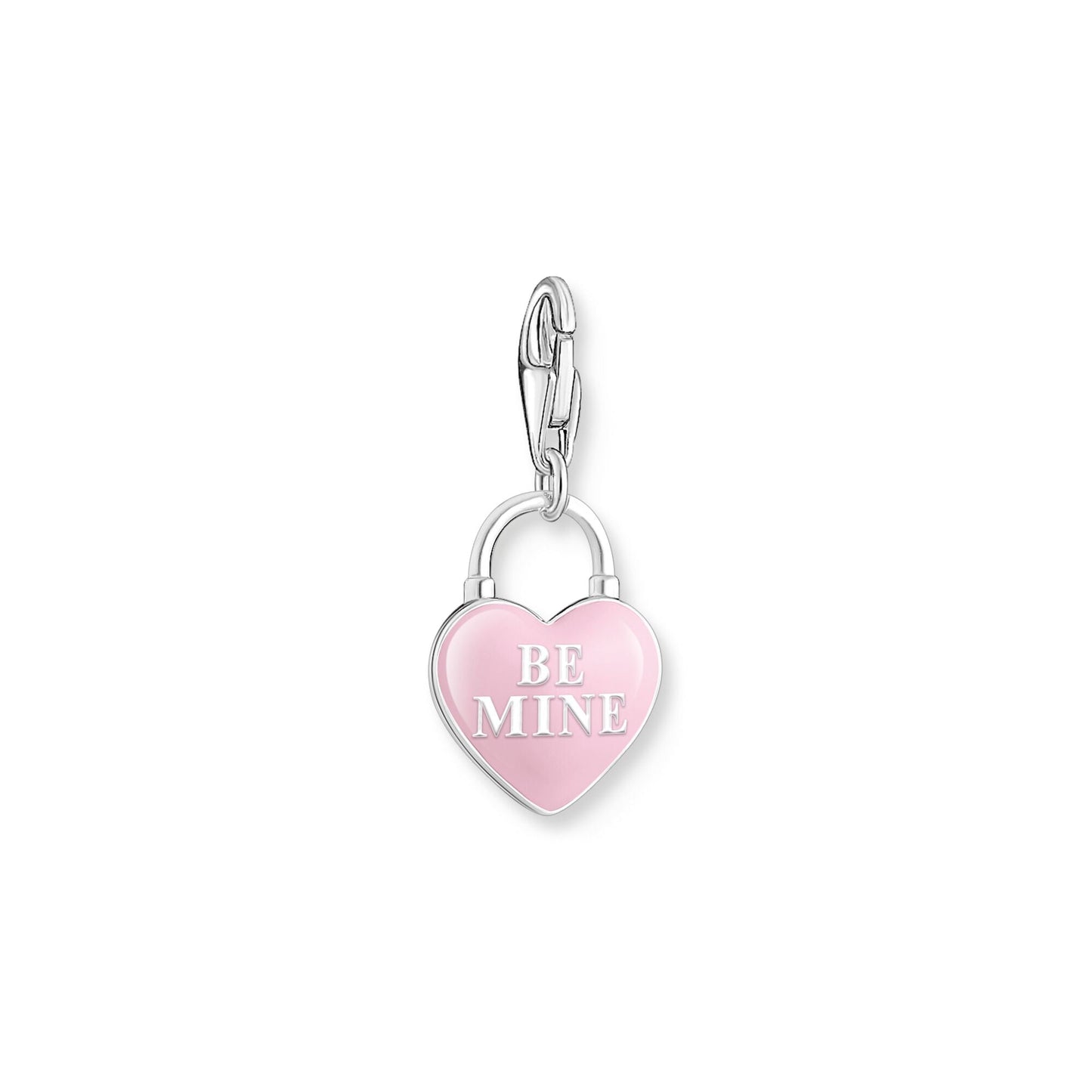 Thomas Sabo Pink Heart Padlock Charm