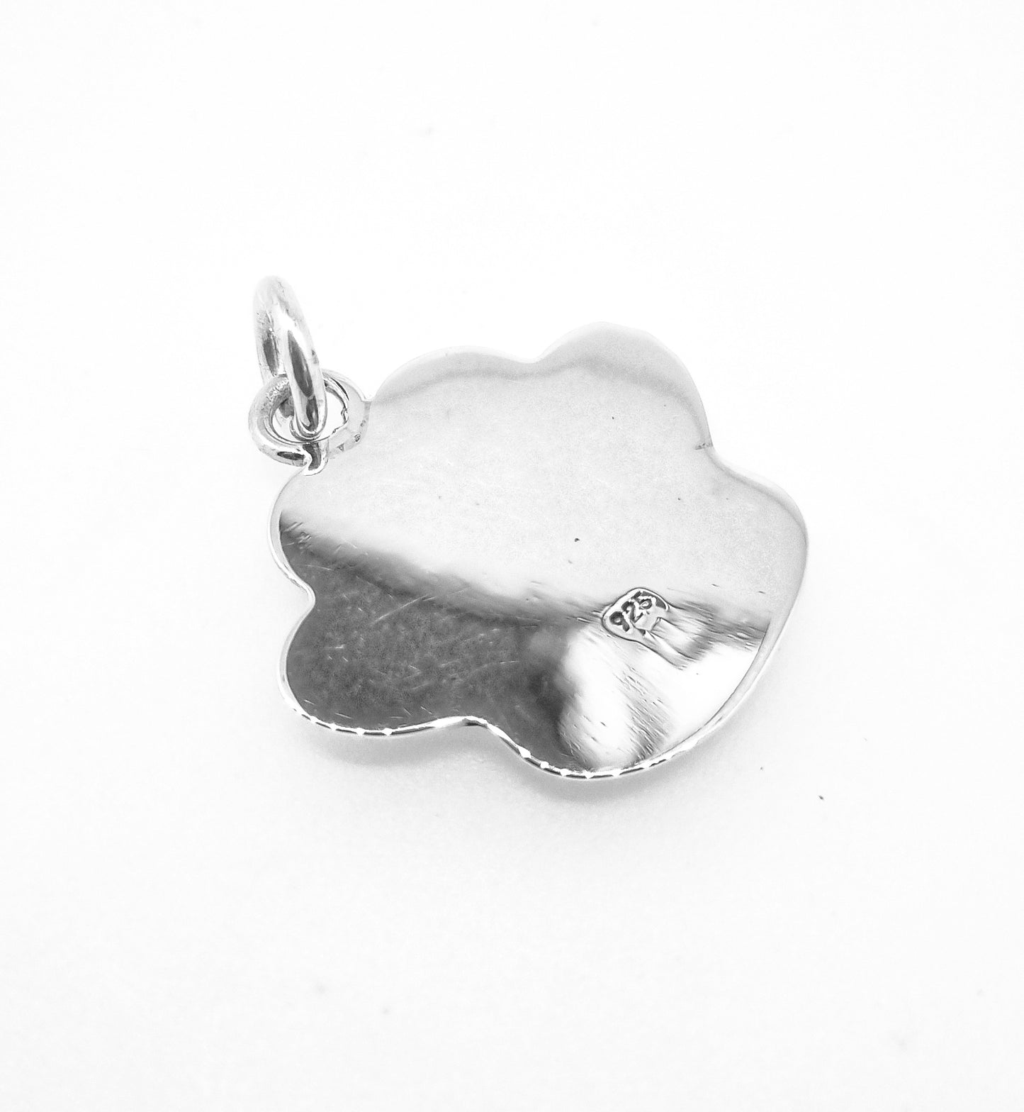 large paw print pendant