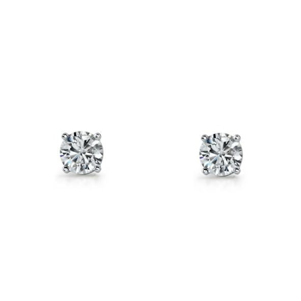 Silver CZ Studs