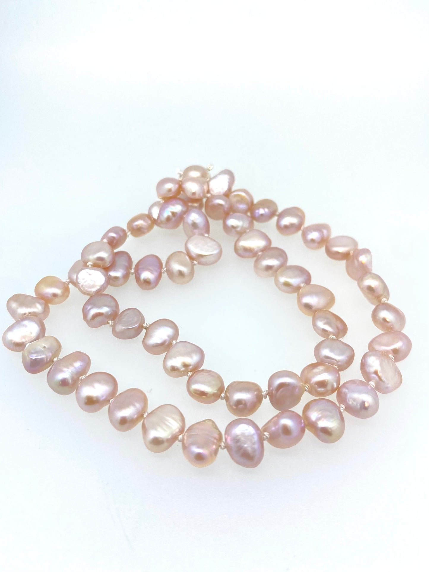 Pink Freshwater Pearls Necklace