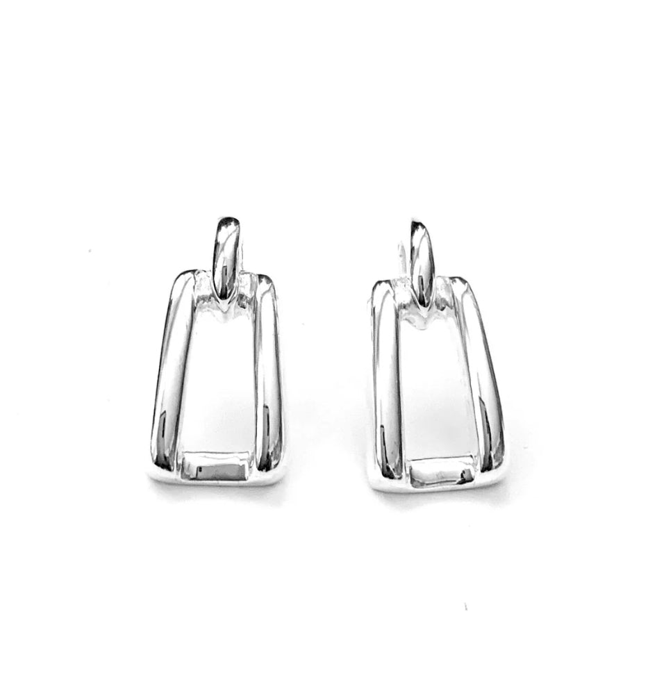 Rectangle Drop Earrings