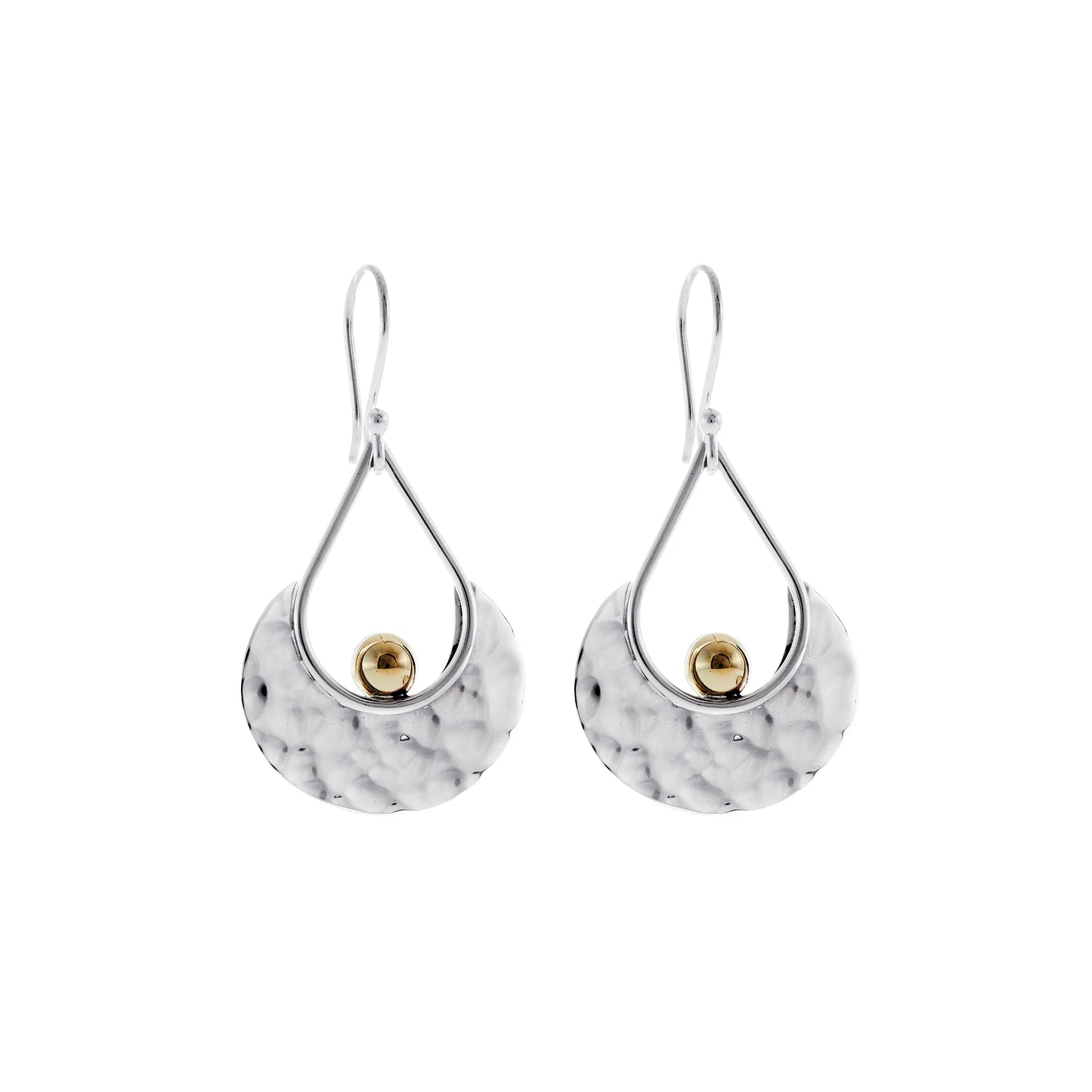 Pendulum Hooks With Brass Earrings