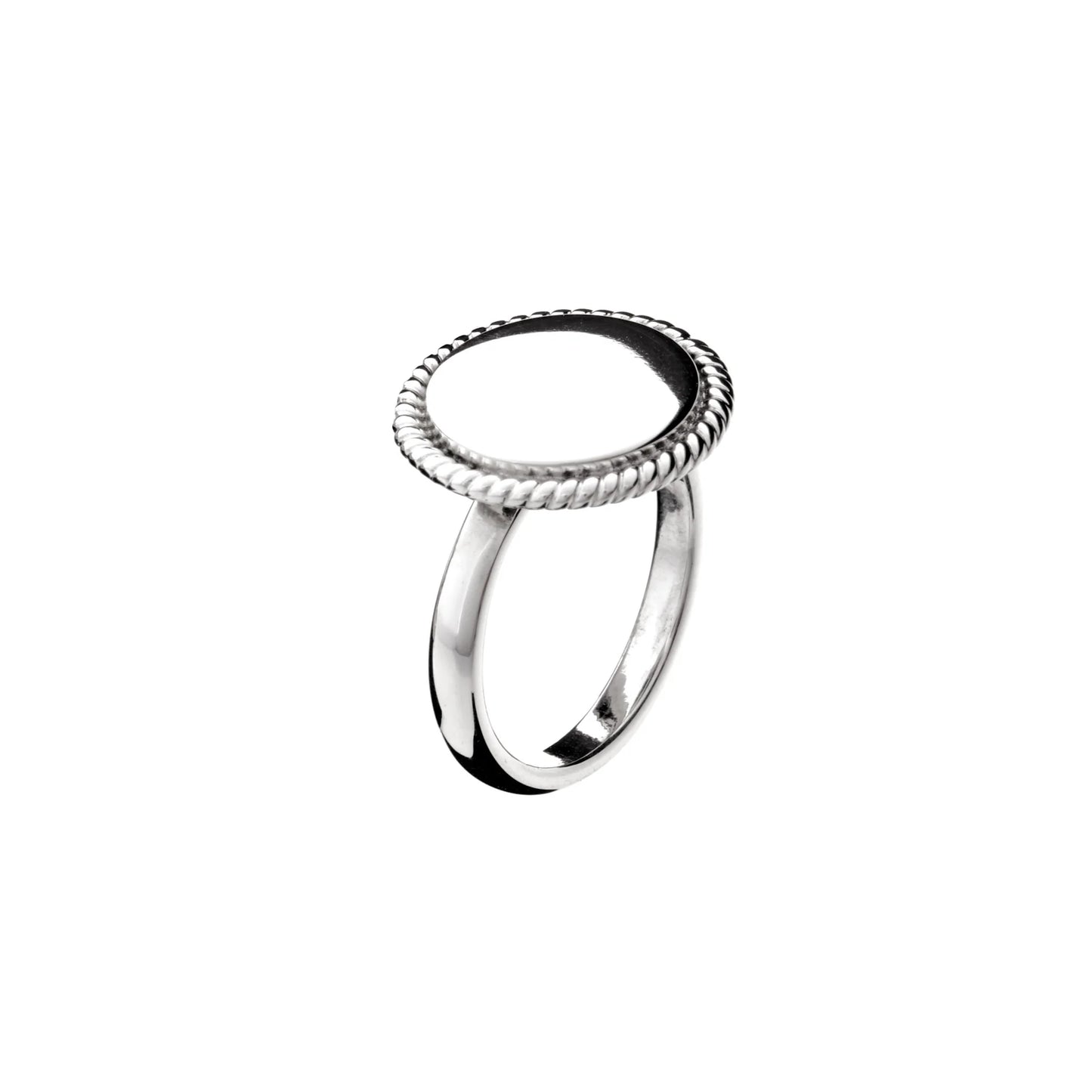 Round Flat Rope Edge Ring