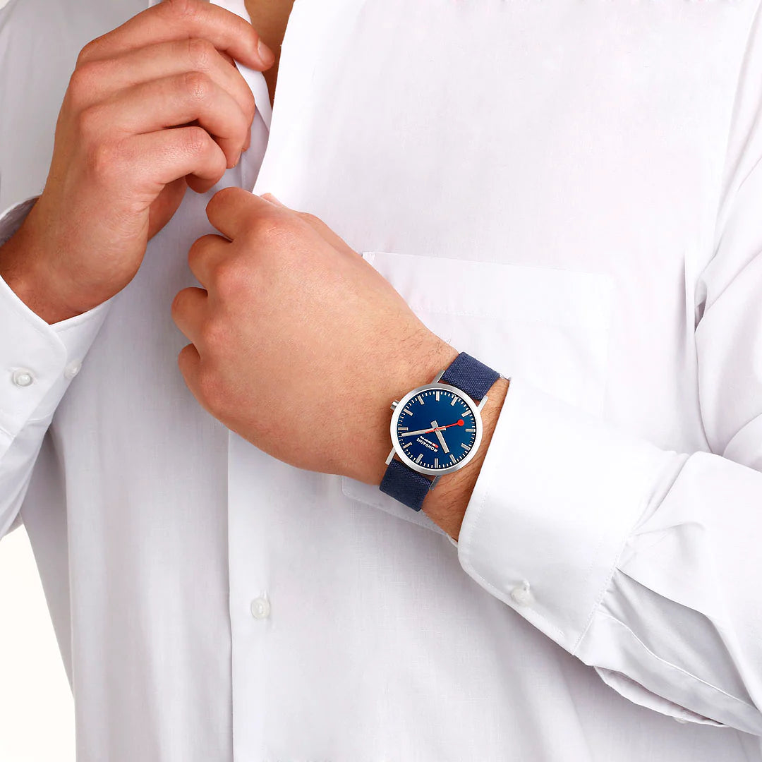 Mondaine Classic Deep Ocean Blue