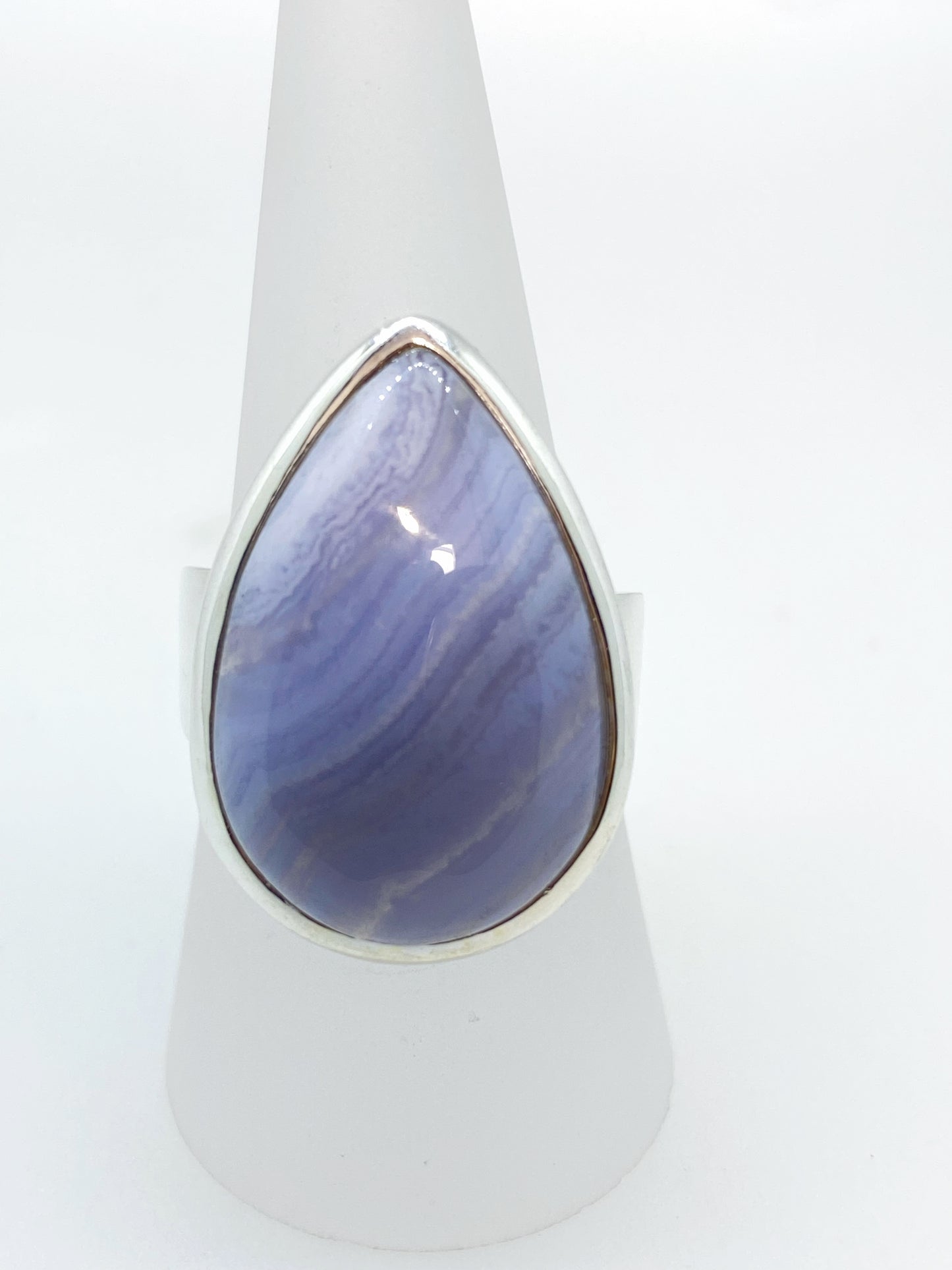 Blue Lace Agate Ring