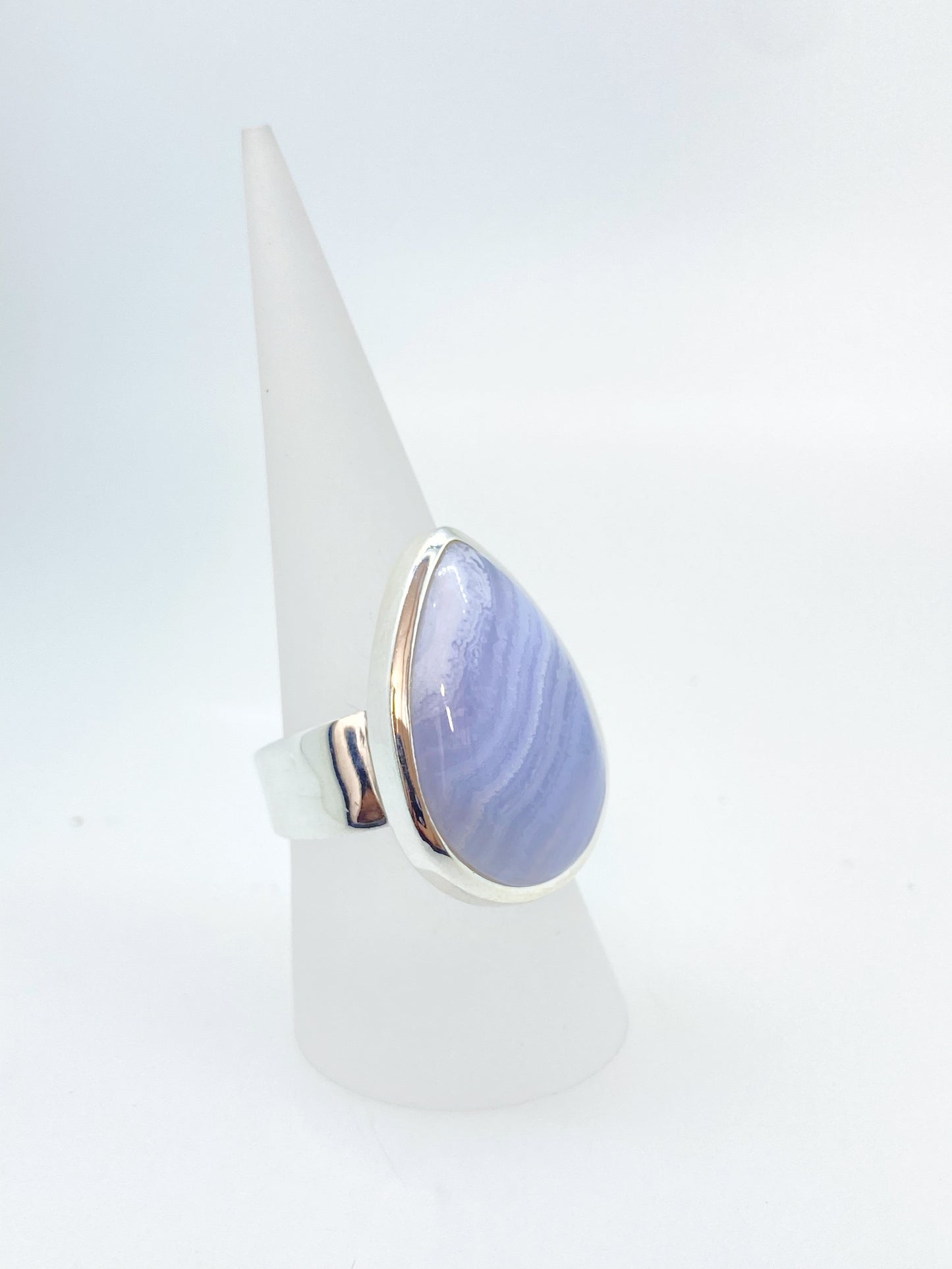 Blue Lace Agate Ring