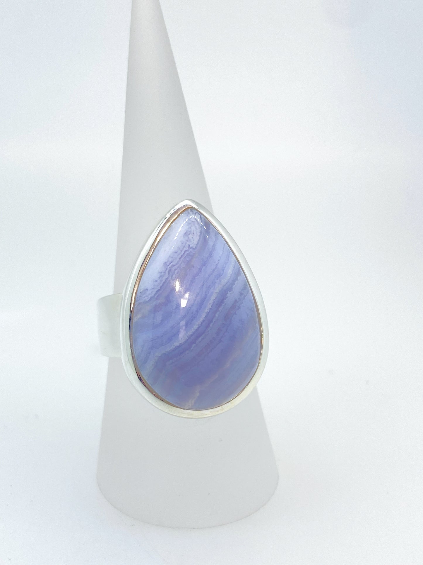Blue Lace Agate Ring