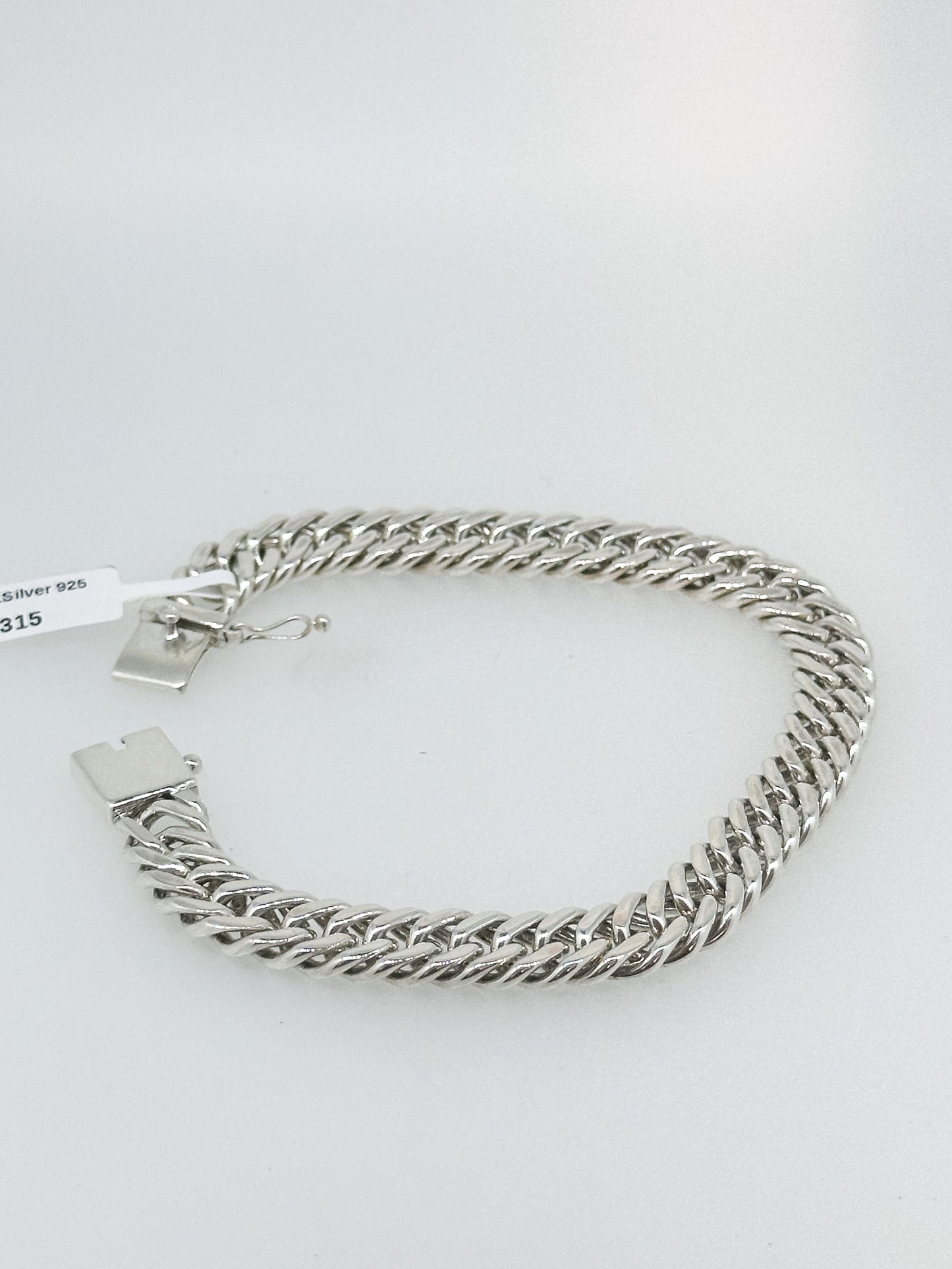 Double Curb Chain Bracelet