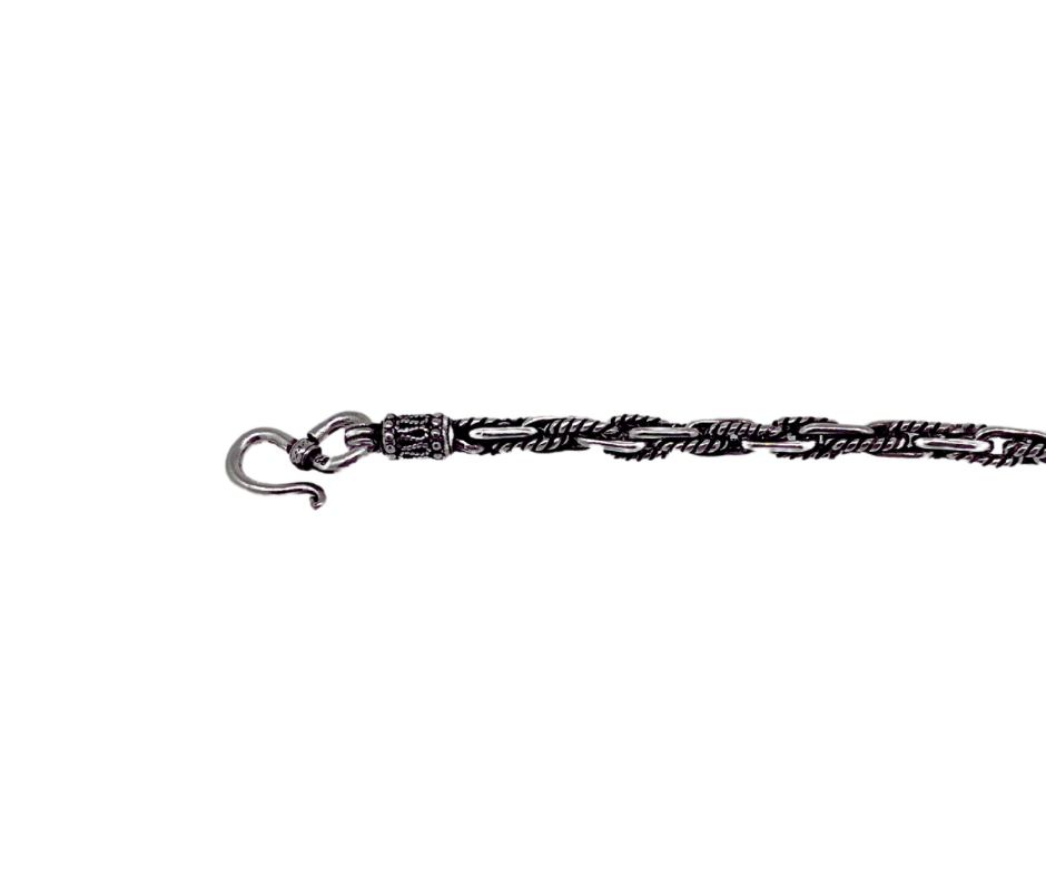 Patterned Link Bracelet