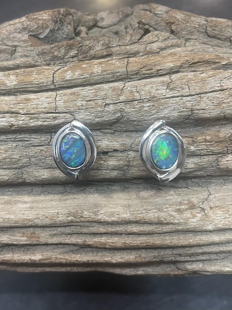 Australian Opal Earrings
