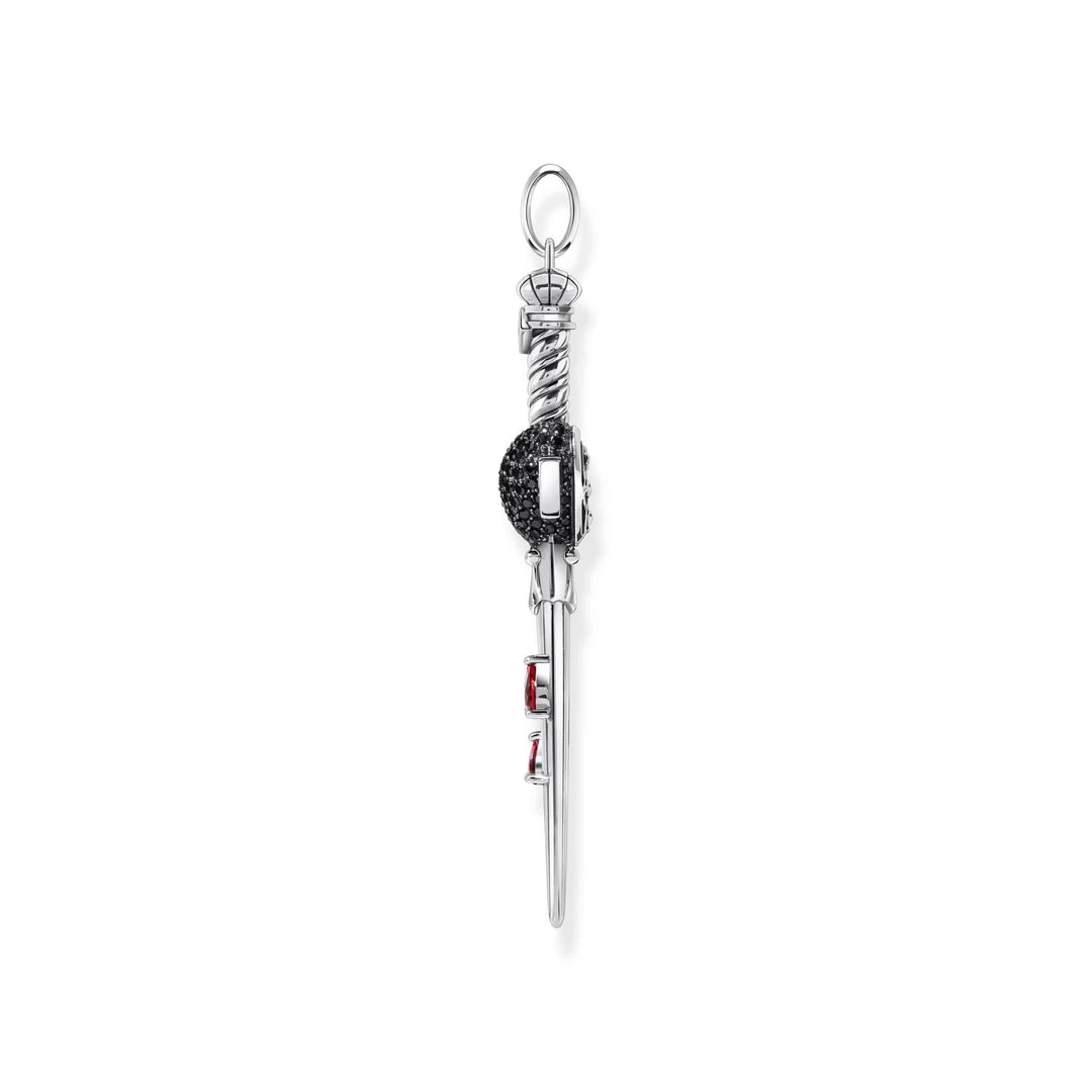 Sword with Heart Pendant