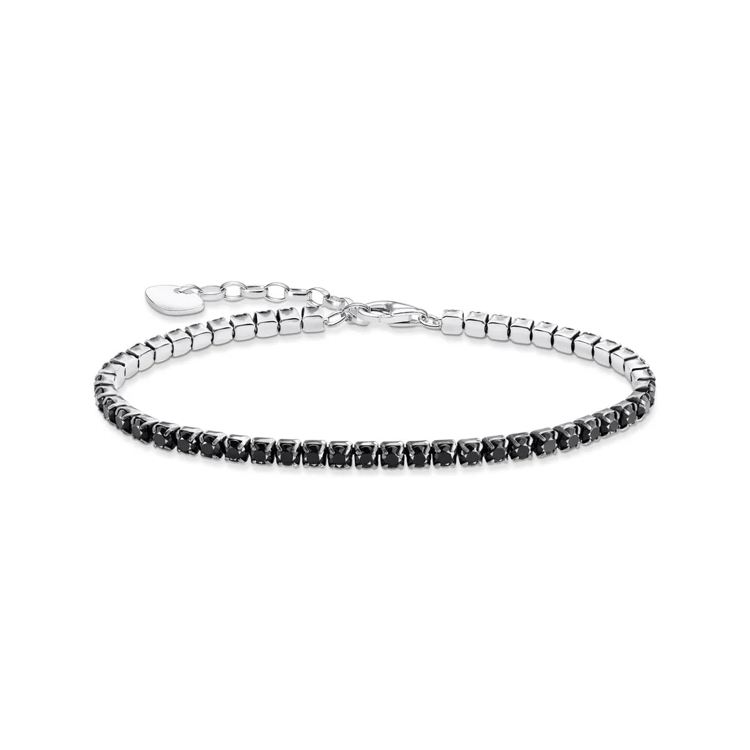Black Tennis Bracelet