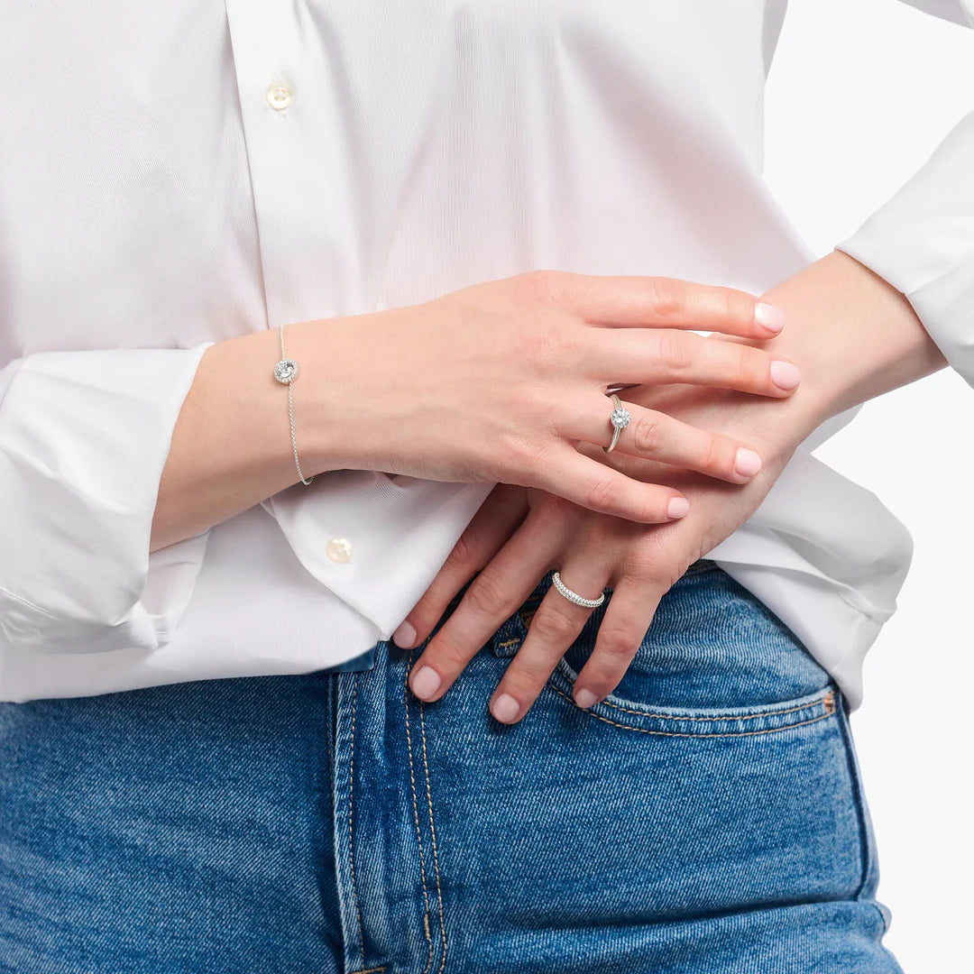 Essential Pave Silver Ring