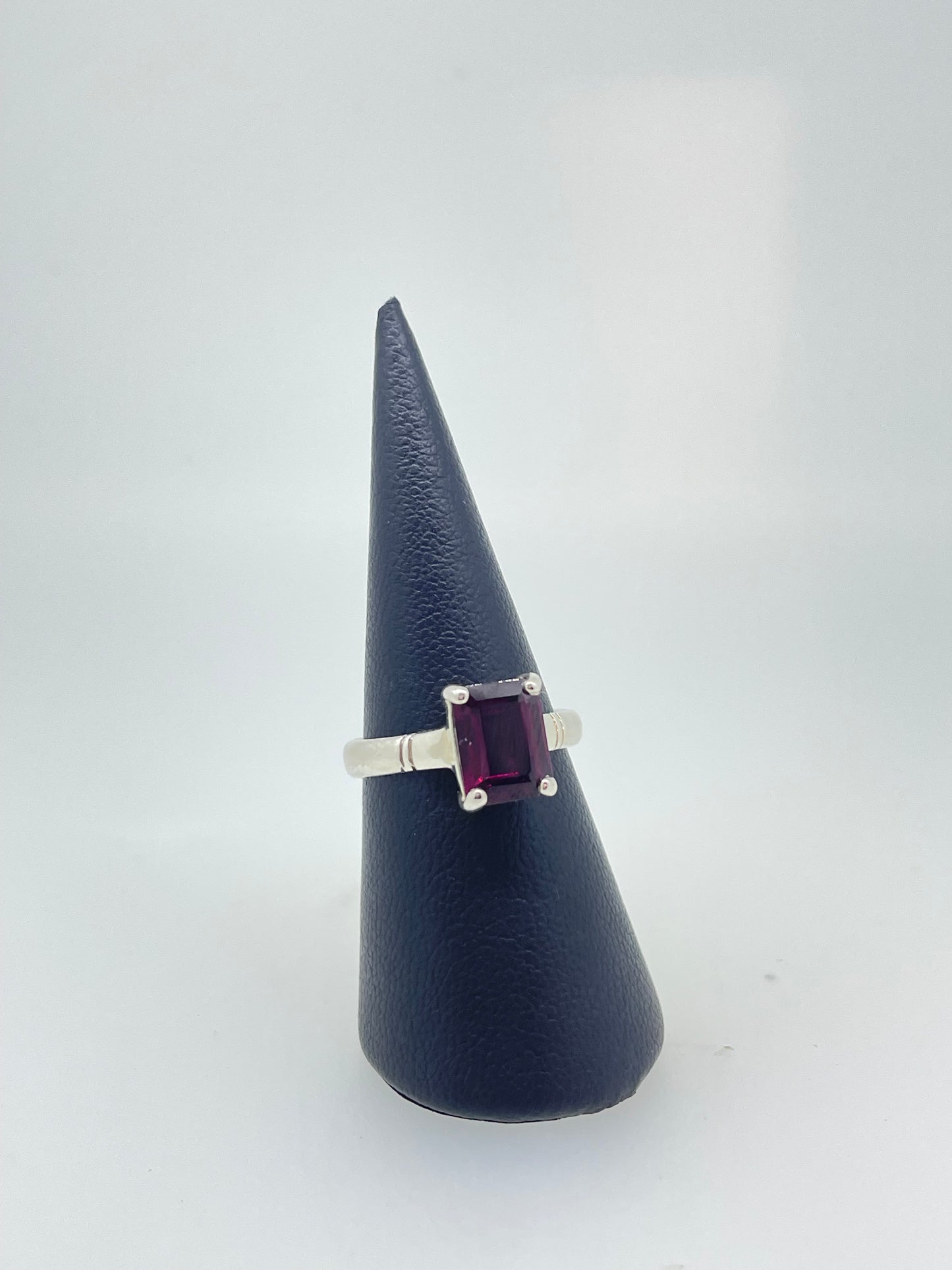 Rhodolite Garnet Ring