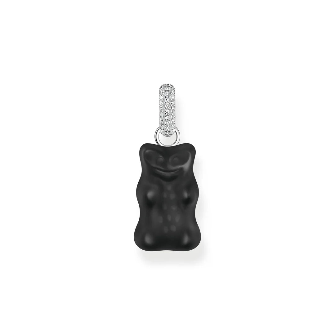 Black Haribo Bear Pendant