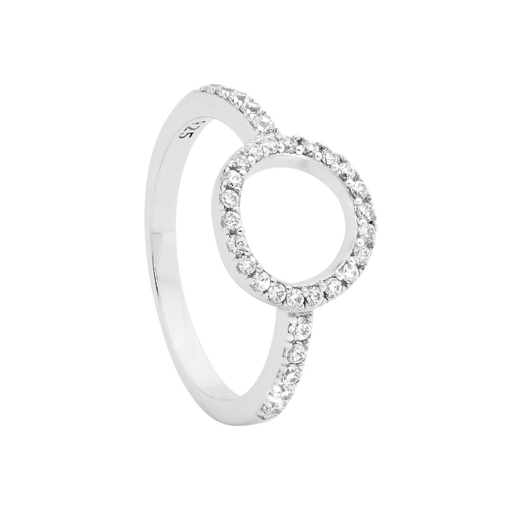 Silver CZ Ring