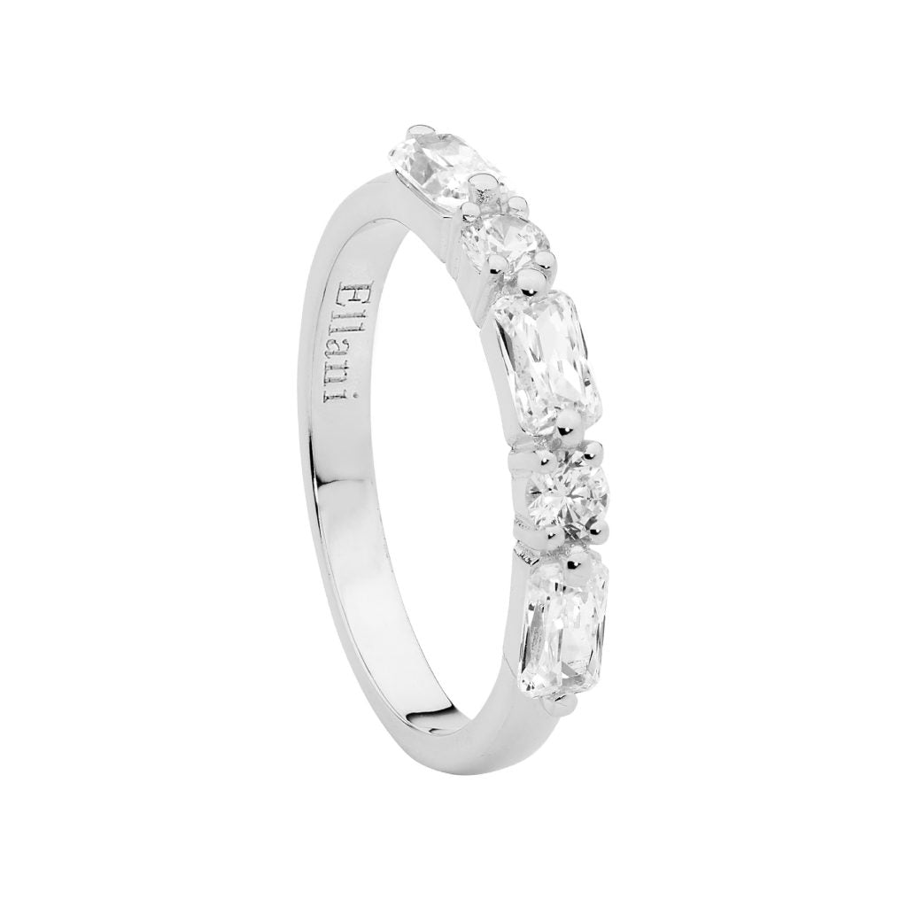 Silver CZ Ring