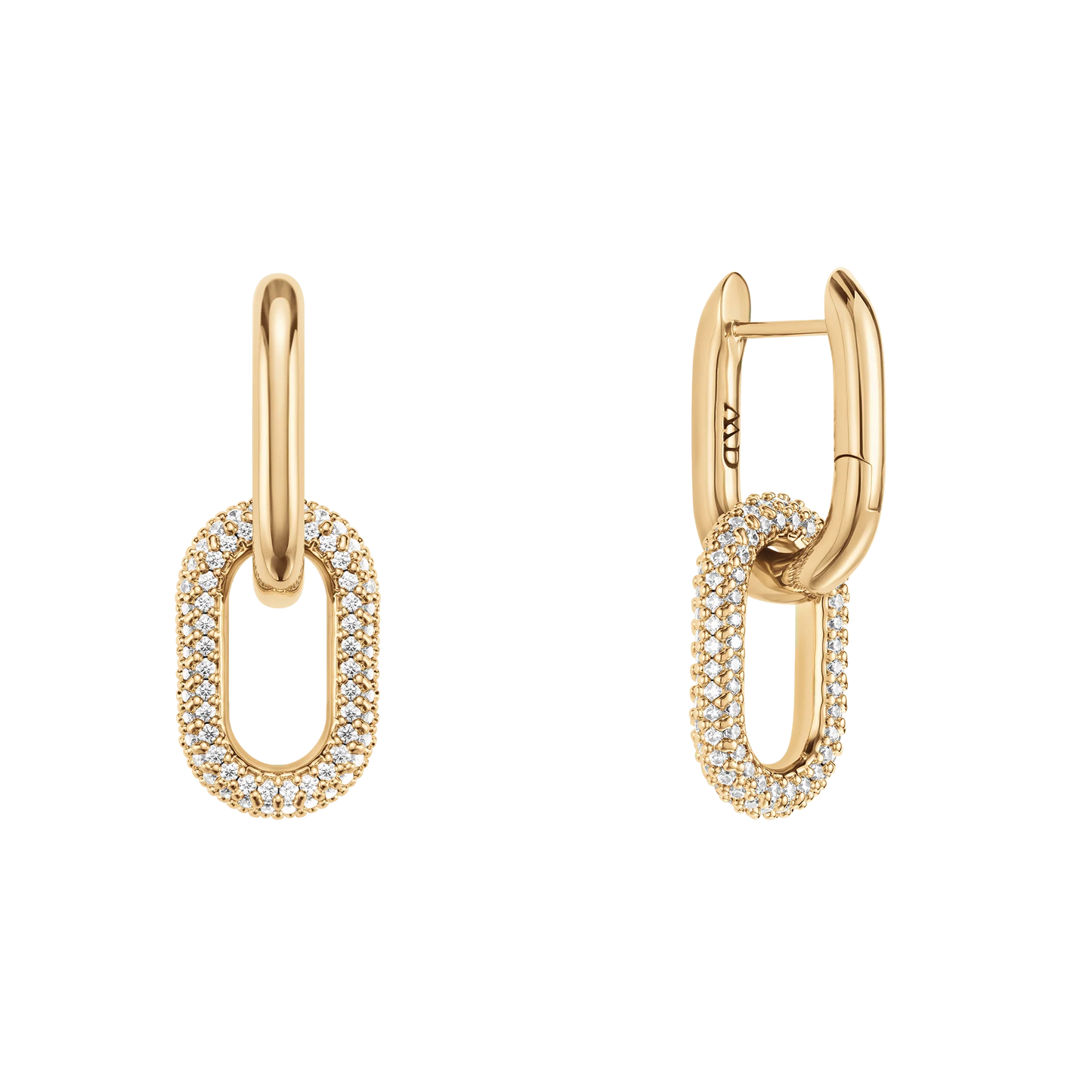 DW Crystal Link Earrings