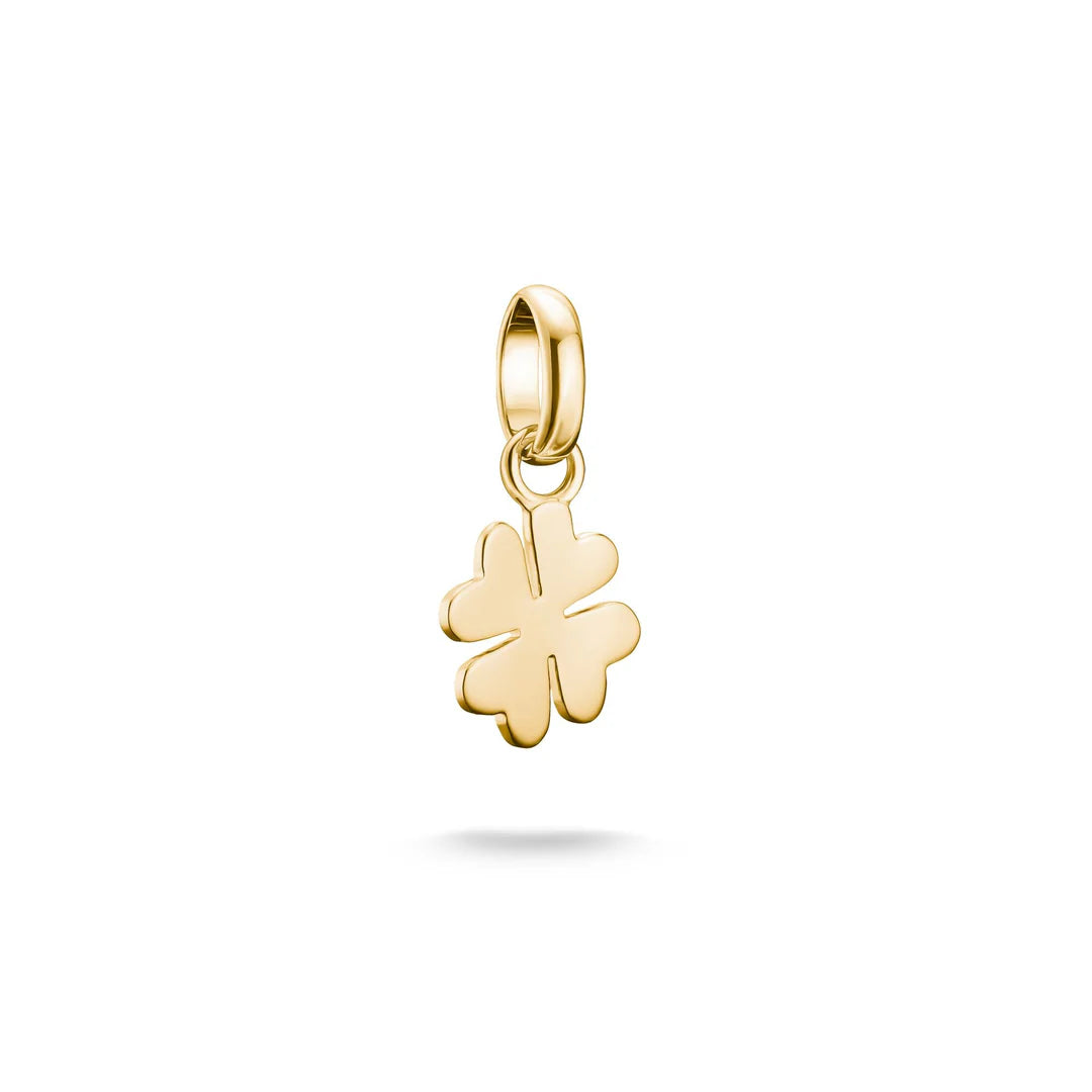 Connect Charm Lucky Clover Gold