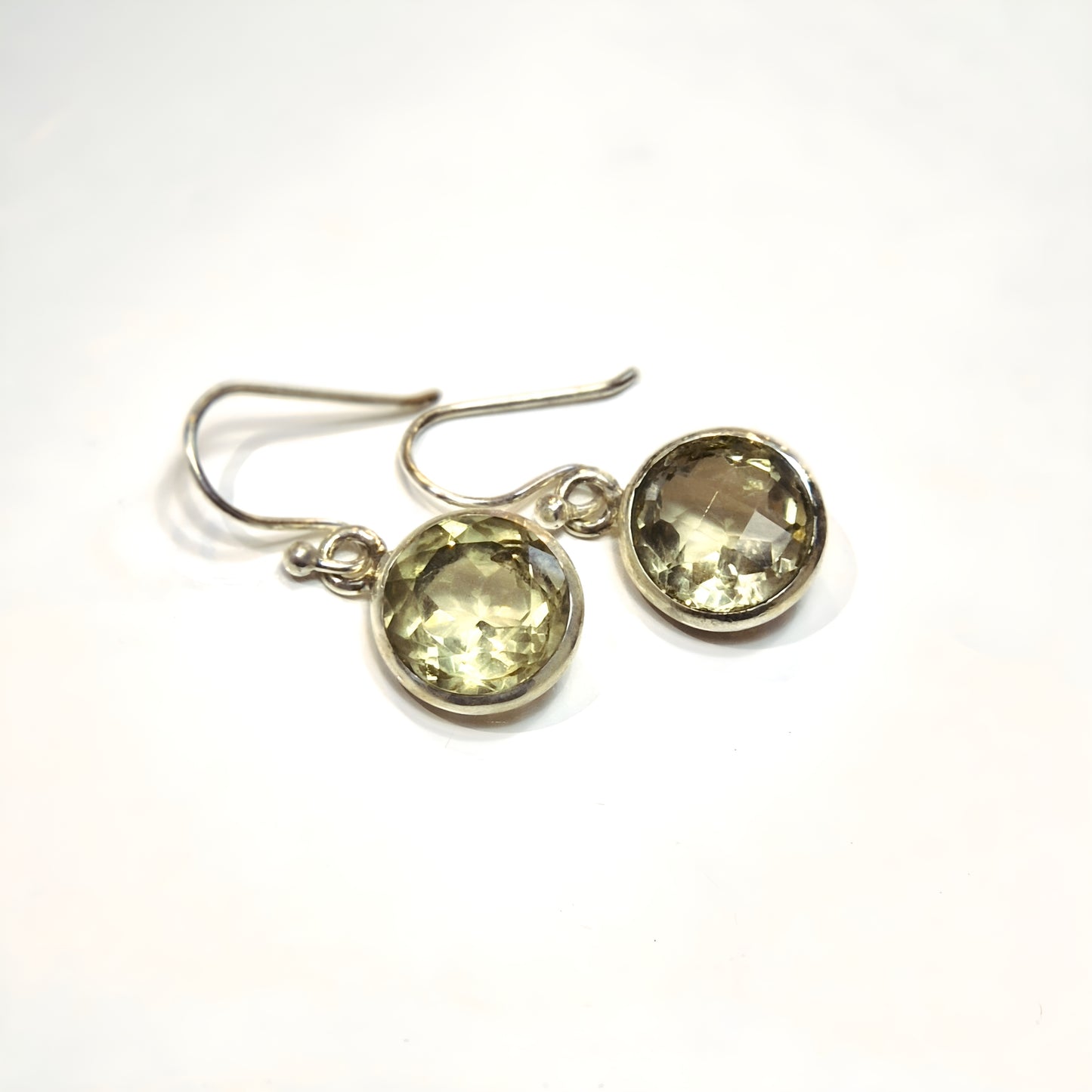 Lemon Topaz Drop Earrings