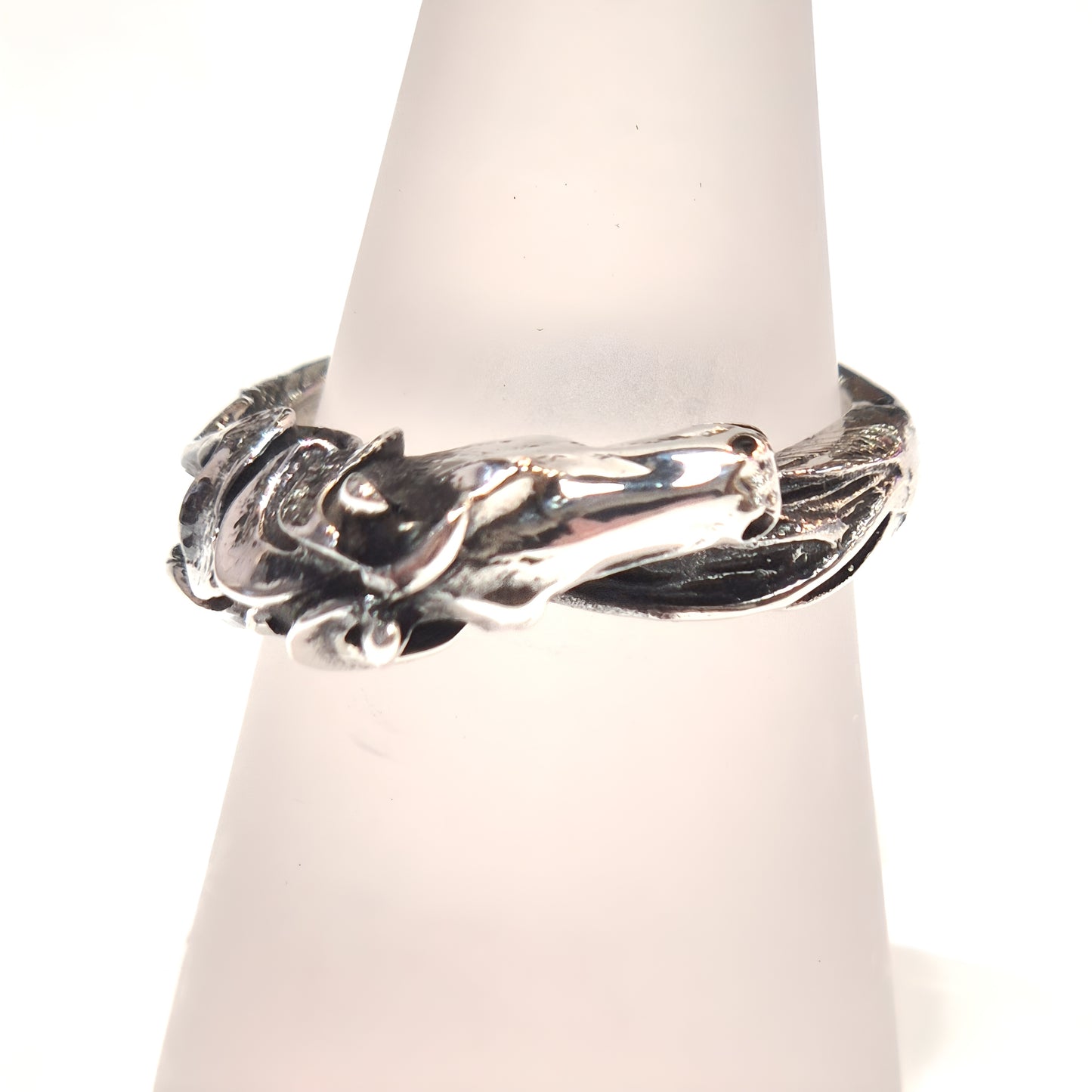 Sterling Silver Horse Head Ring