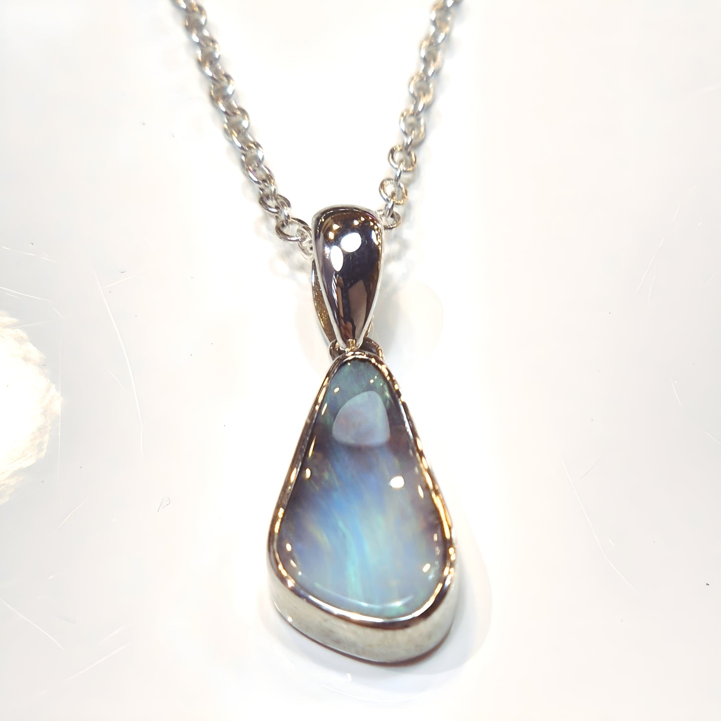 Queensland Boulder Opal Pendant