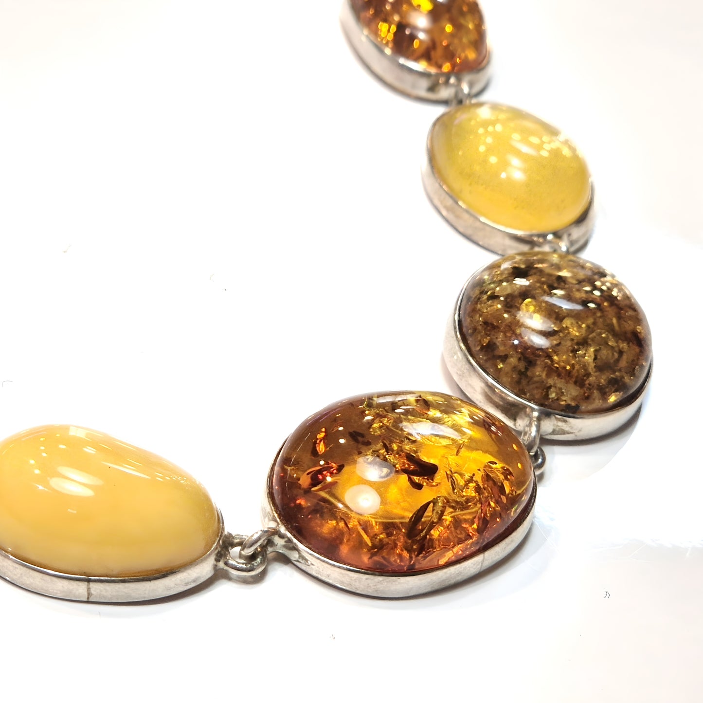 Multi-tone Baltic Amber Bracelet