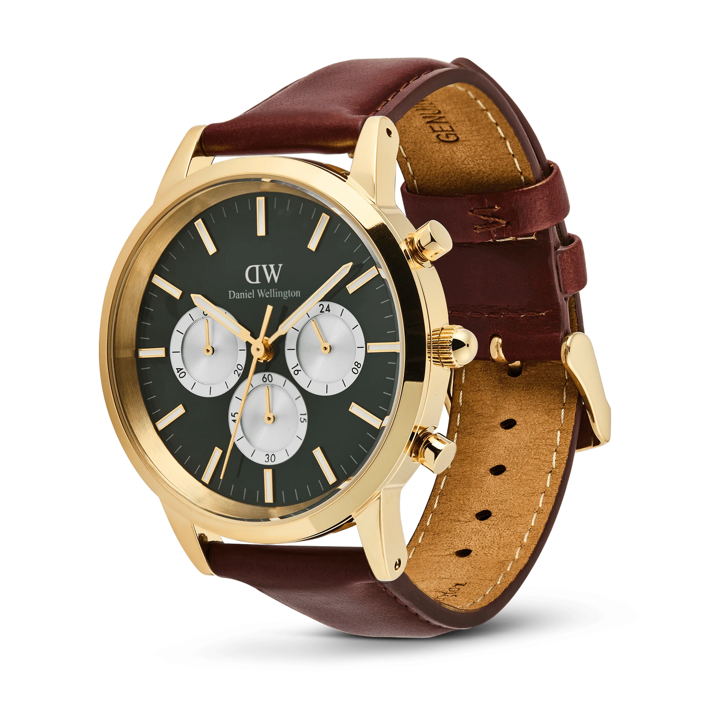 Iconic Chronograph St Mawes Emerald Panda Gold