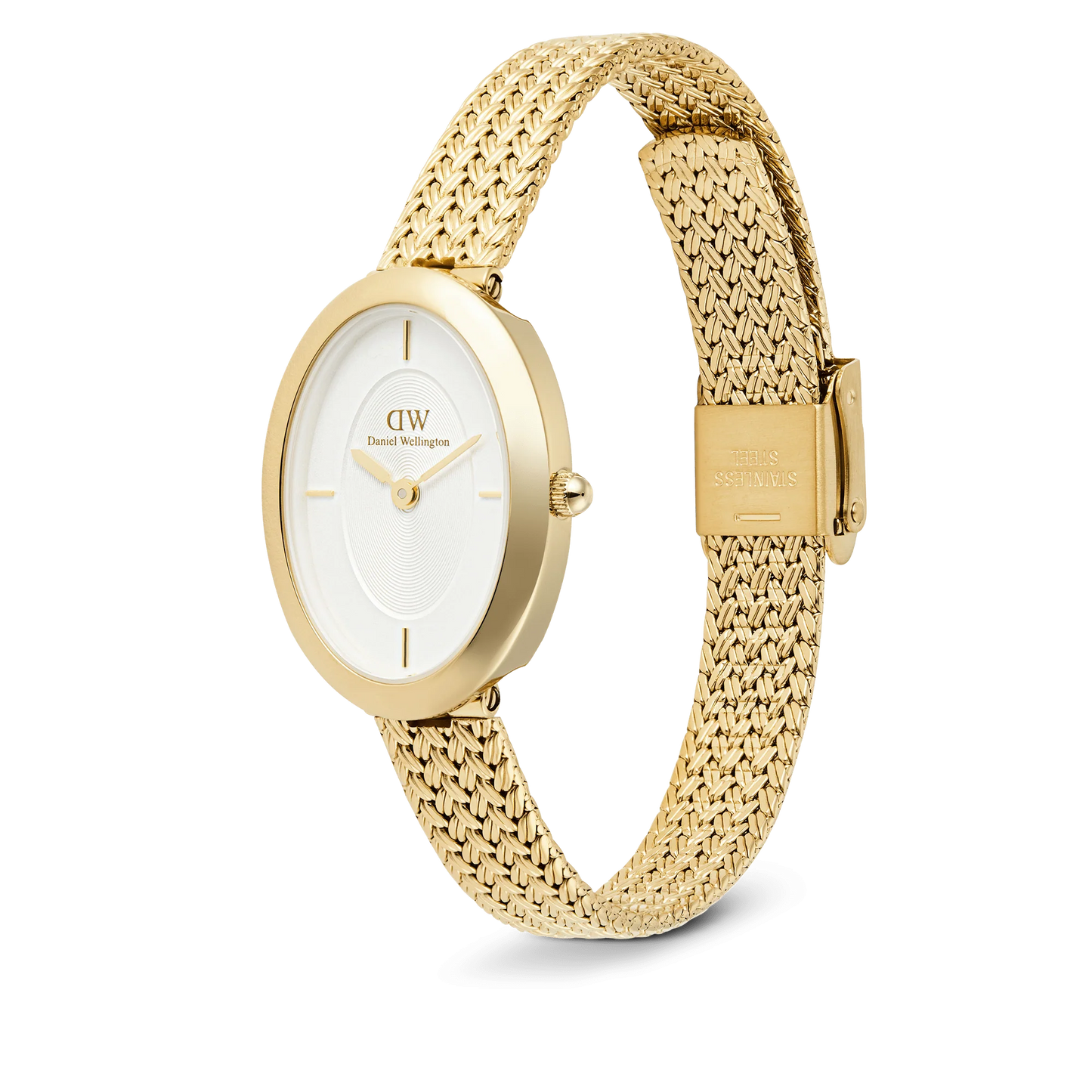 Juliette Braided Mesh White Sunray Gold