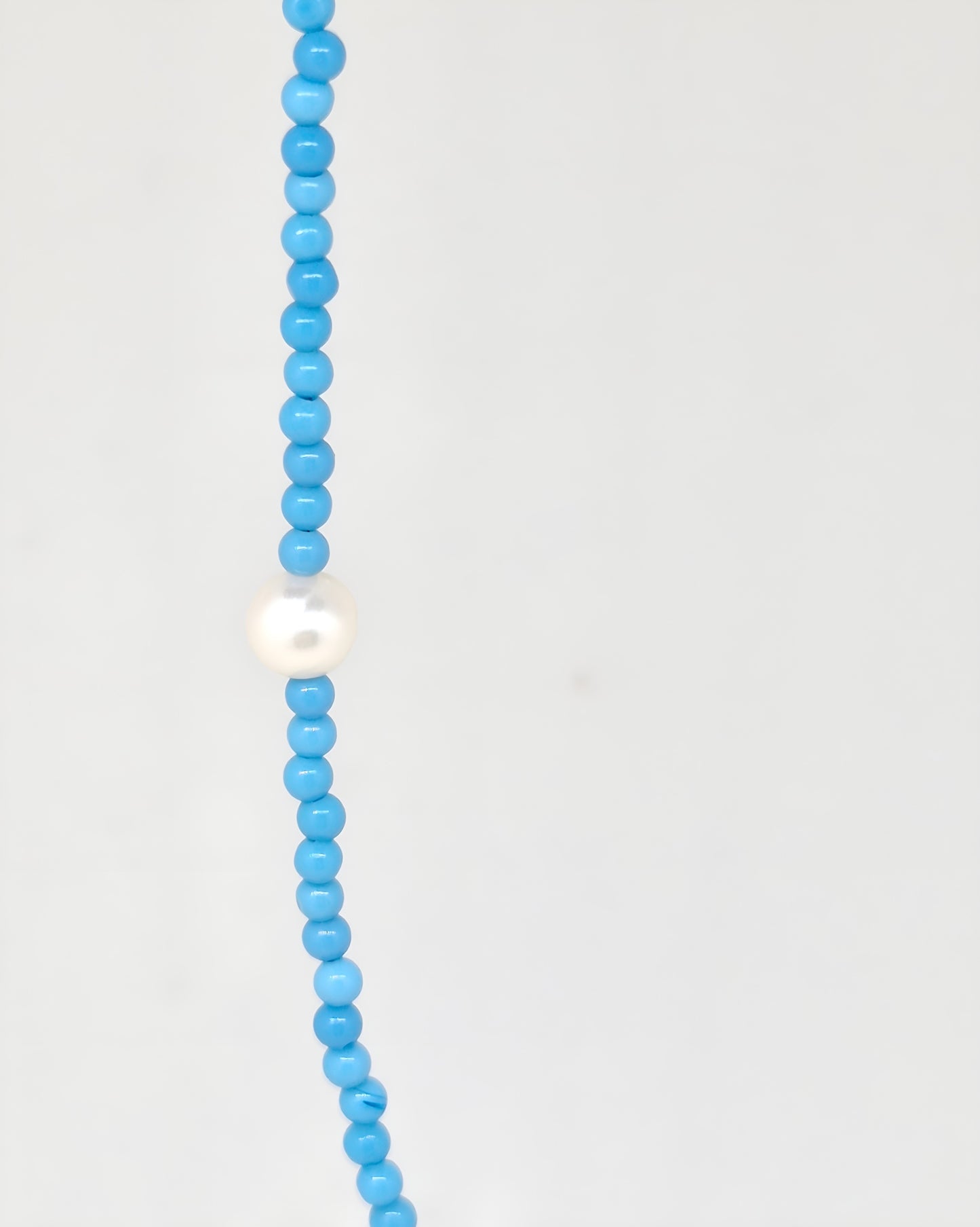 Turquoise & Freshwater Pearl Necklace