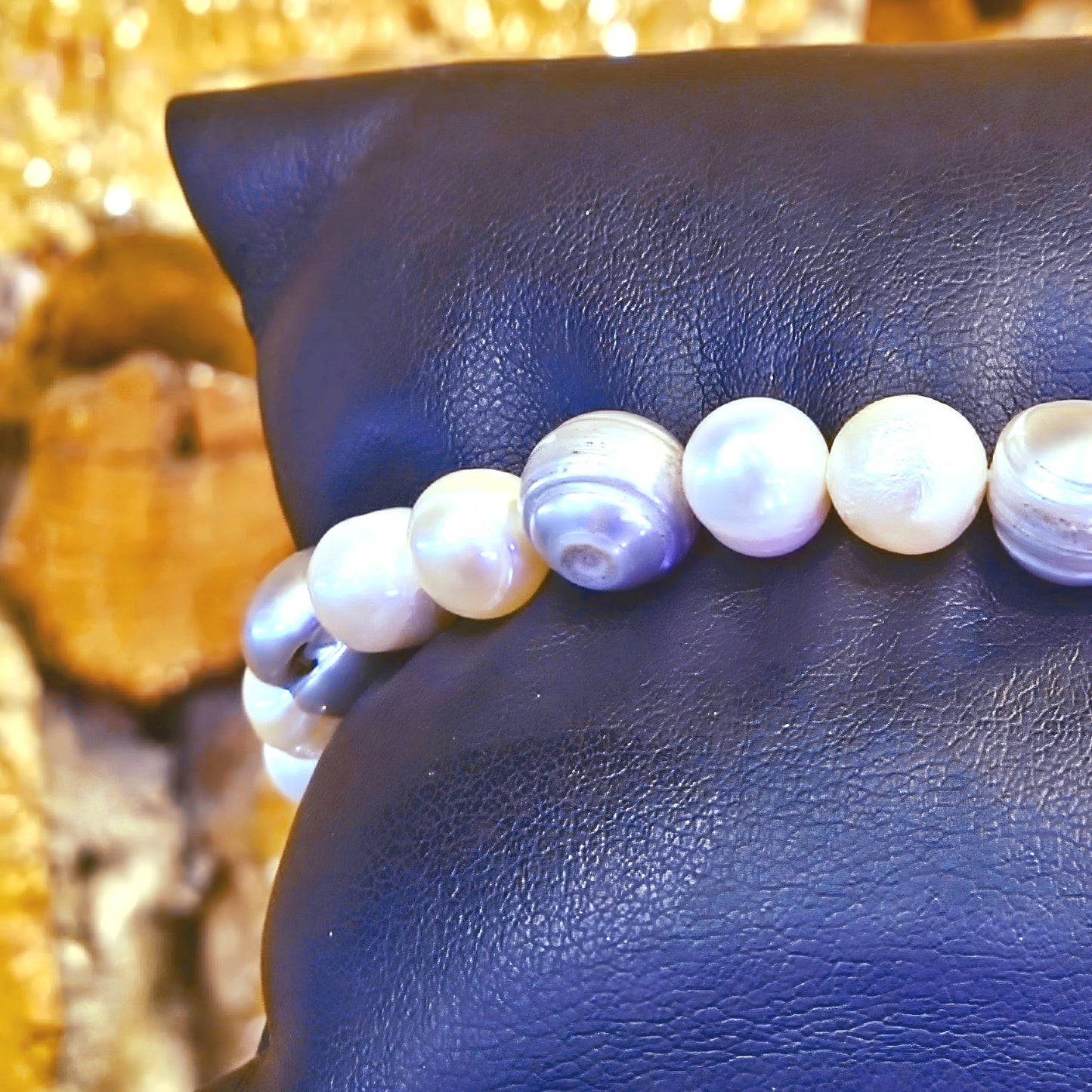 Mixed Freshwater Pearl Stretch Bracelet