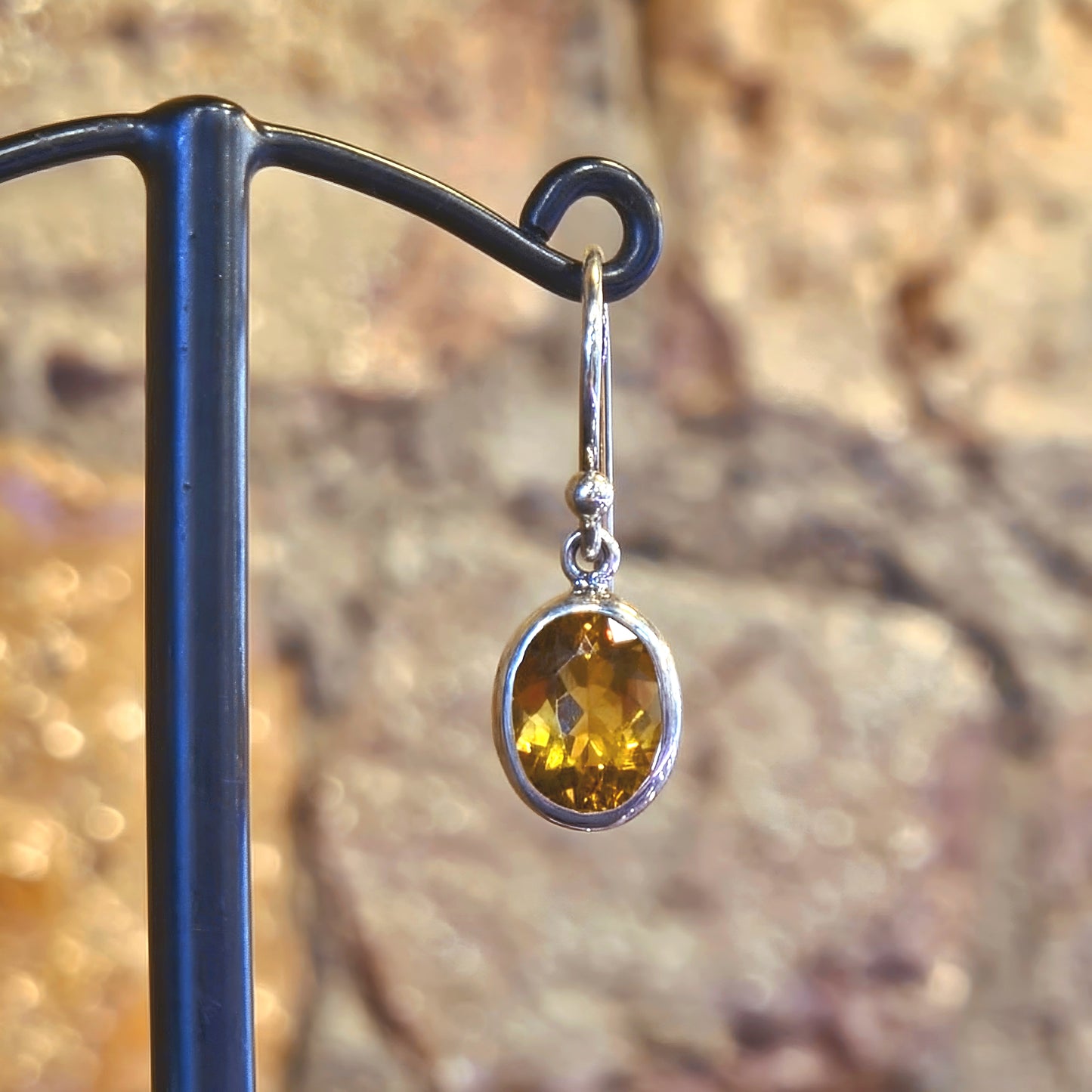 Citrine Drop Earrings