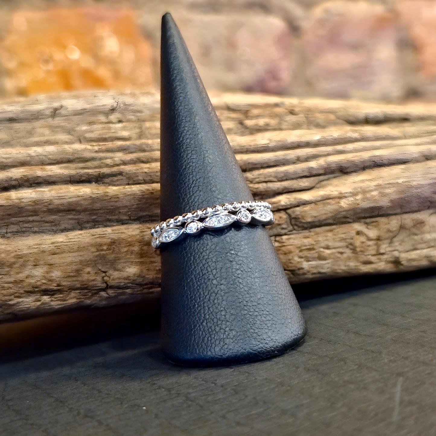 Marquise & Round CZ Band