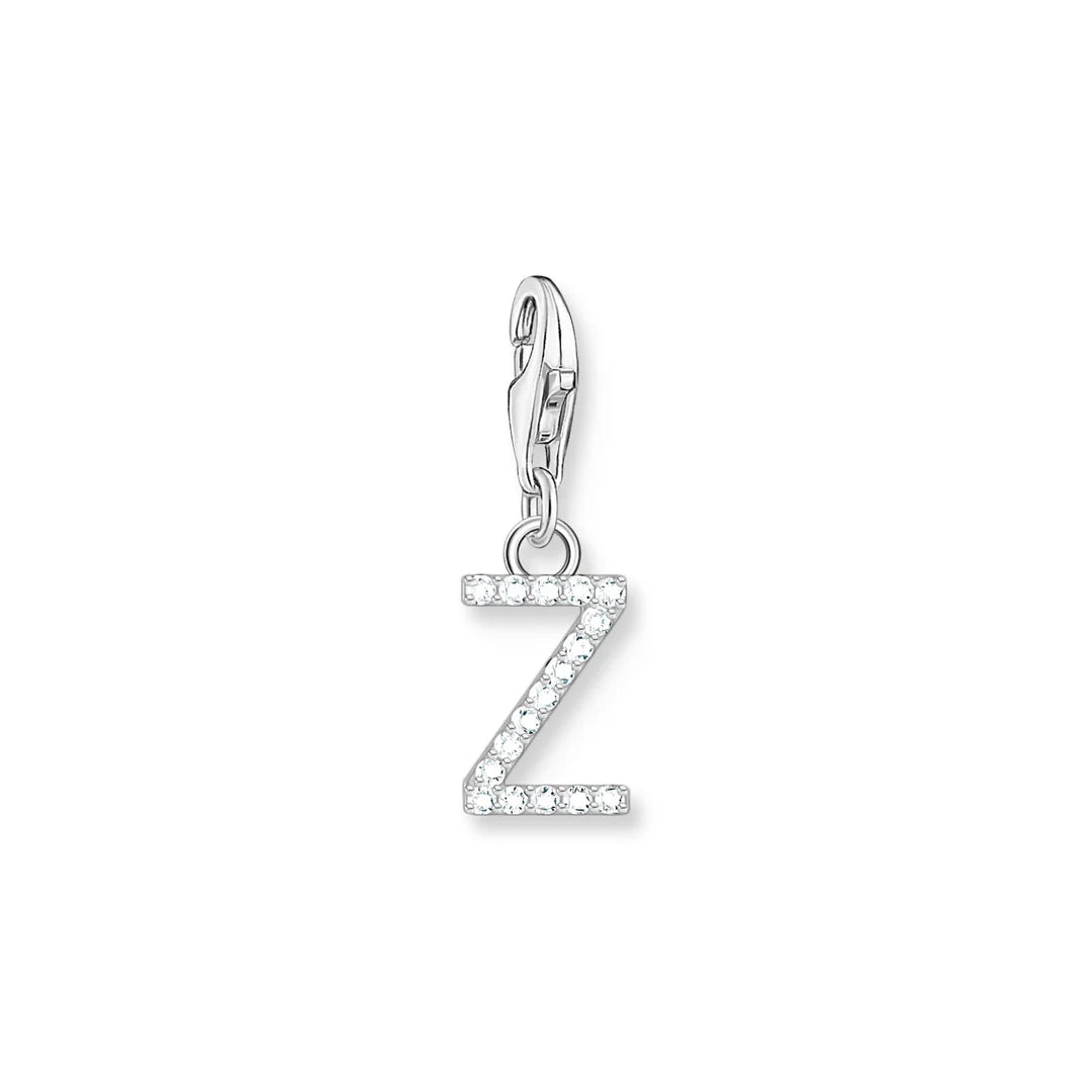 Charm Letter Z Silver