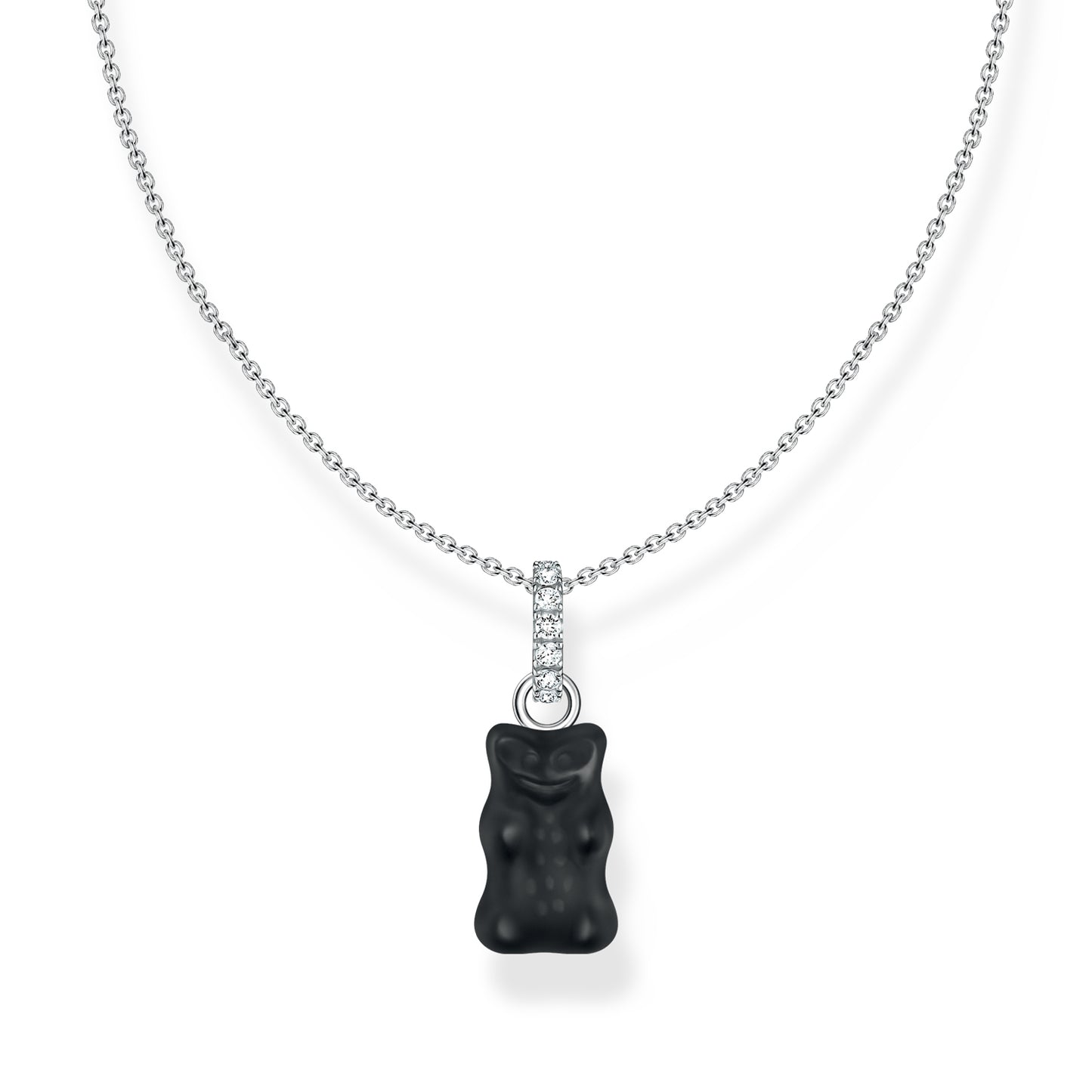 Black Goldbear Necklace