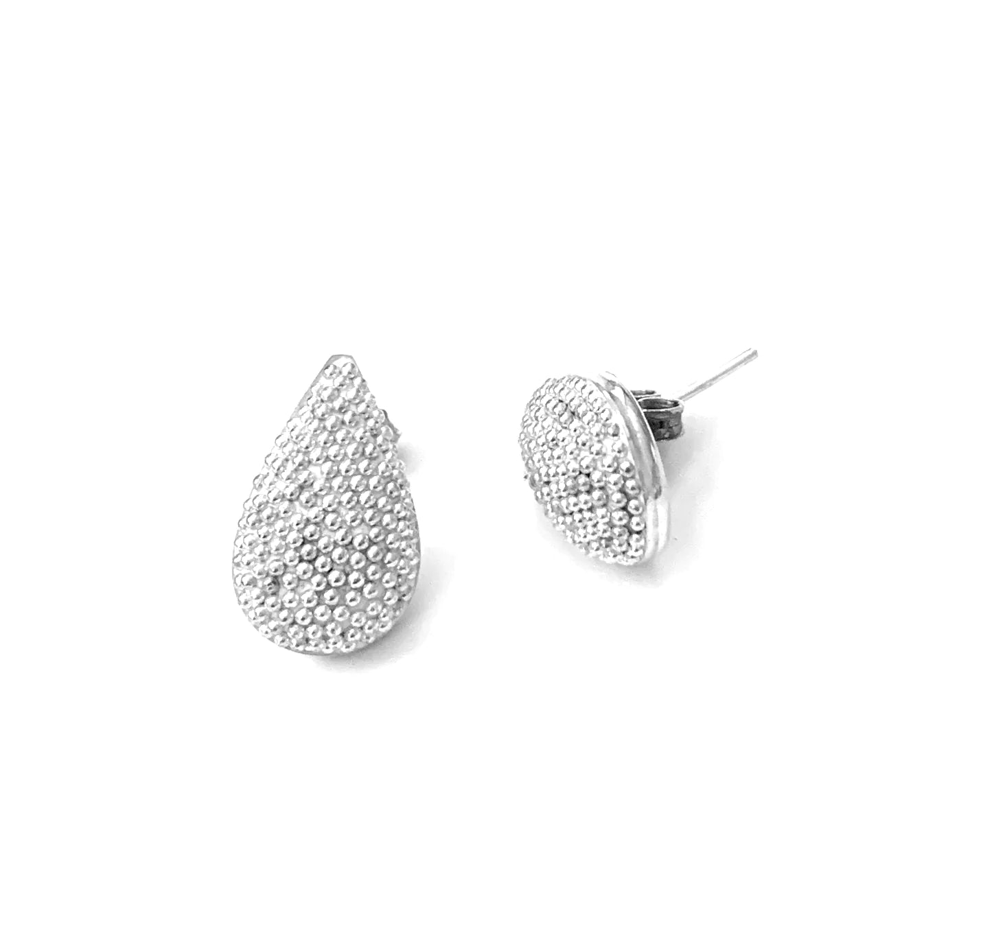 Droplet Textured Stud Earrings