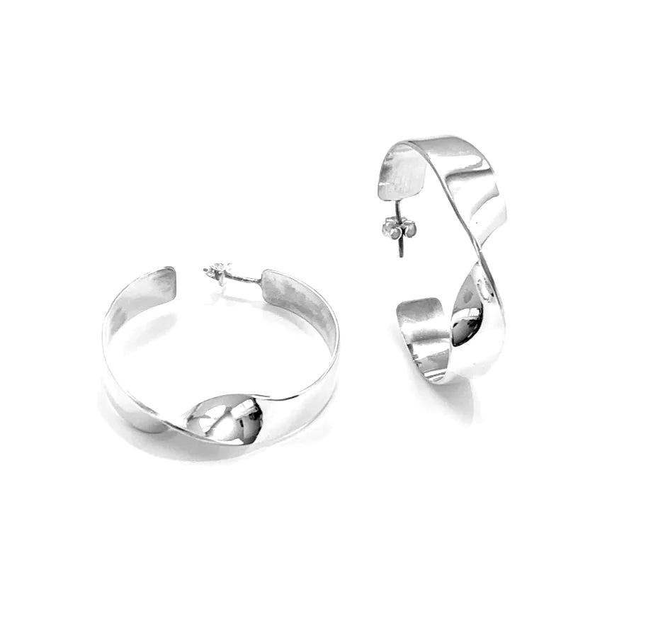 Twist Hoop Earrings