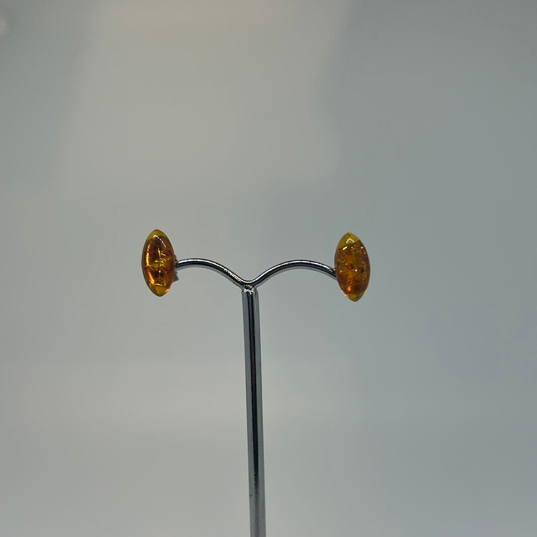 Eclipse Amber Earrings