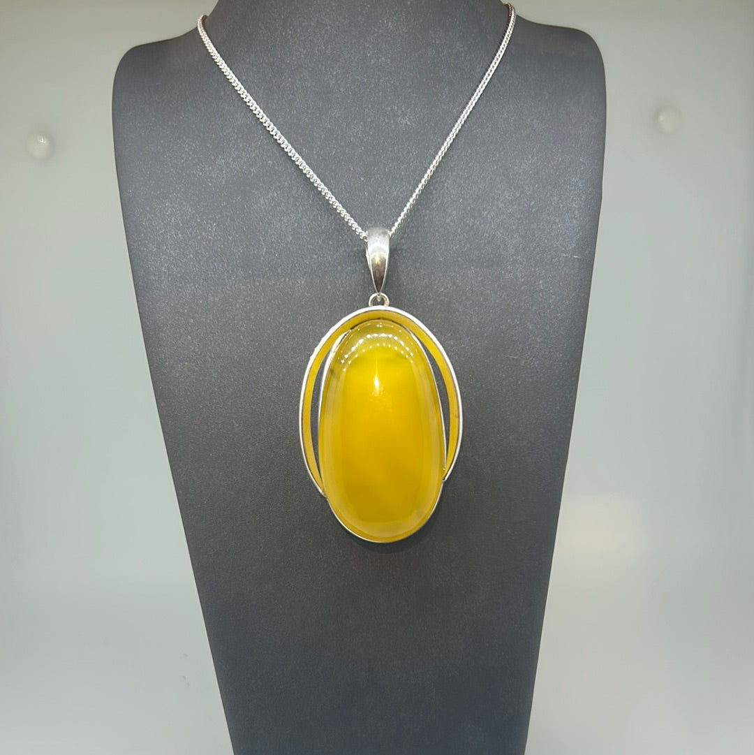 Contemporary Amber pendant