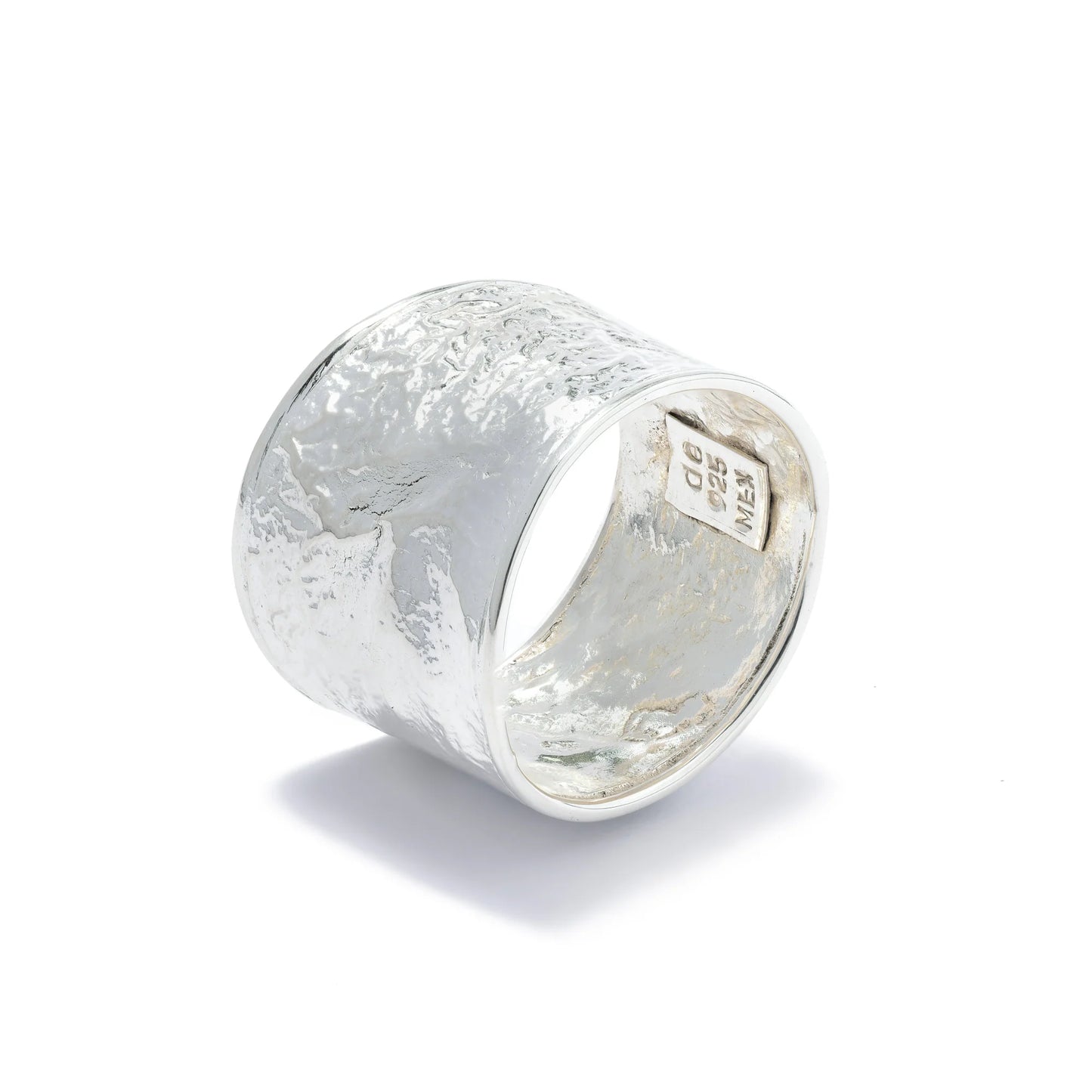 Wide Textured Ring
