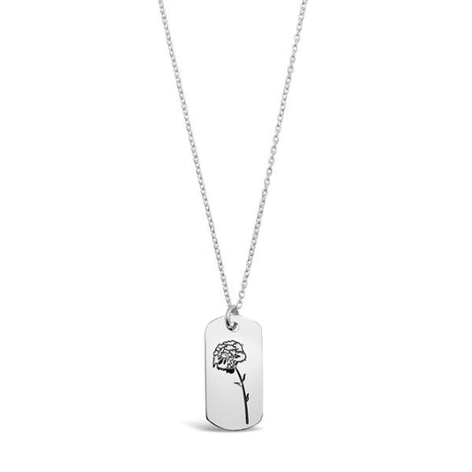 Birth Flower Necklace