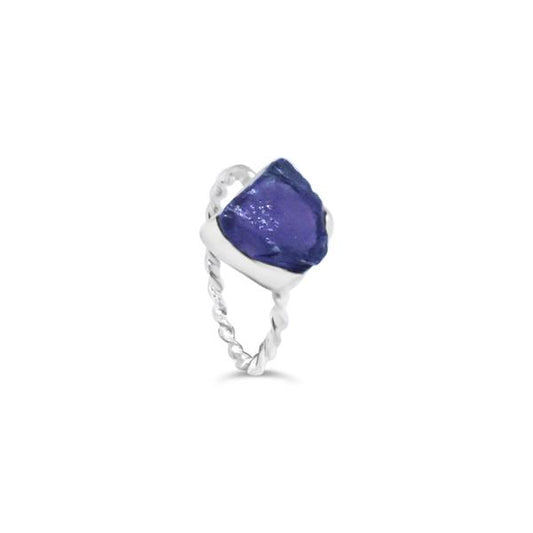 Rough Amethyst Ring